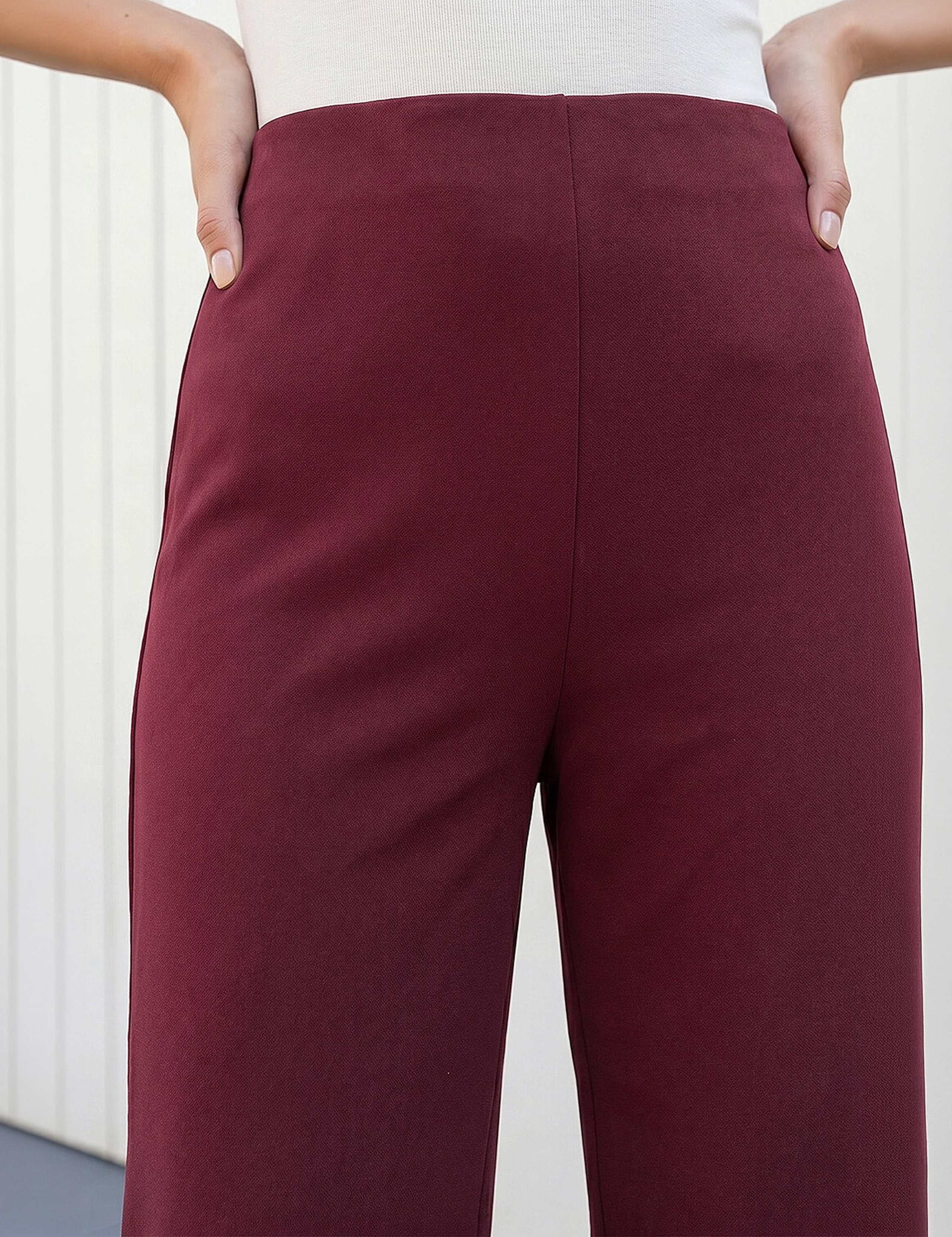 Petite Wide Leg Trousers 4 of 4