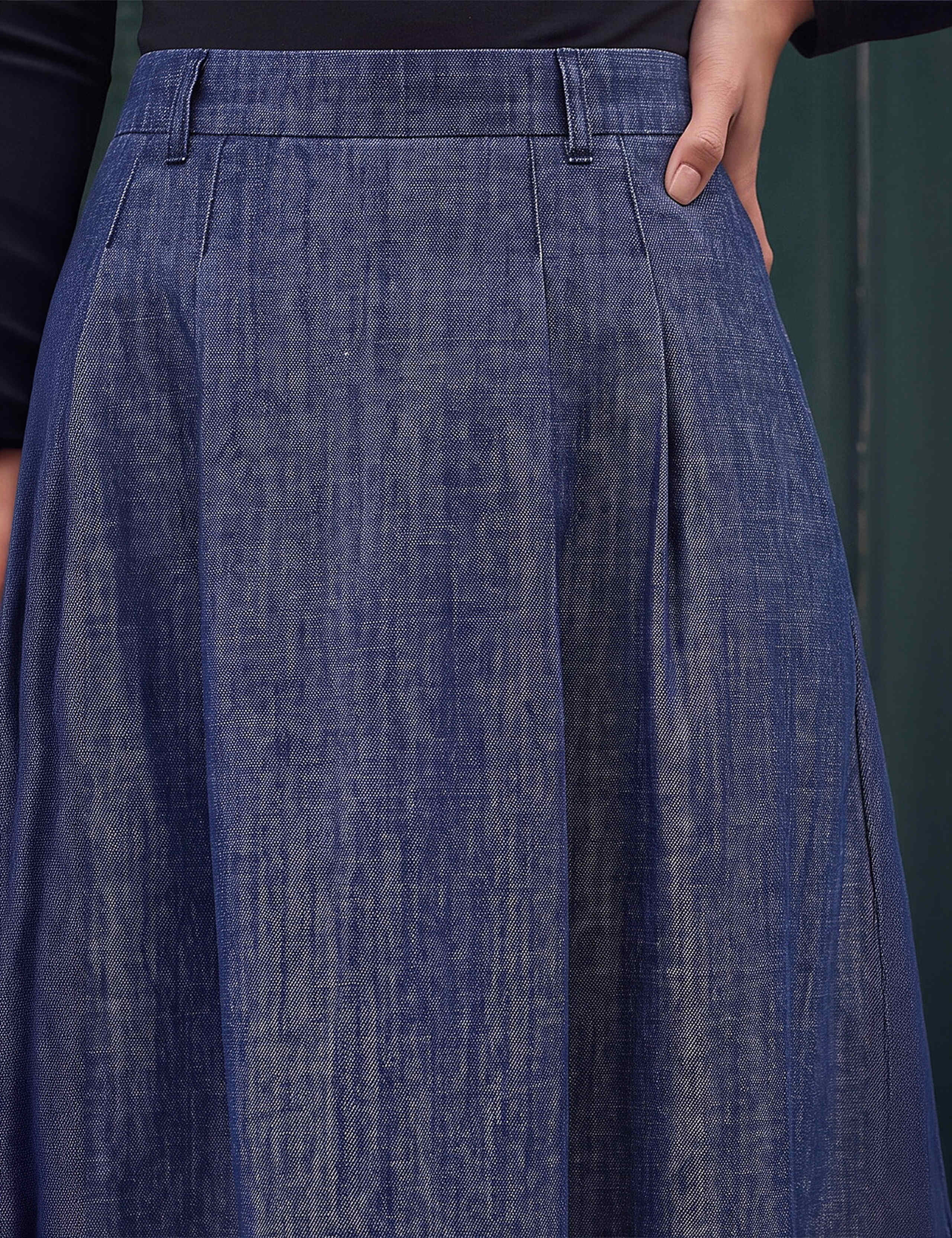 Stretch A-Line Skirt 4 of 4