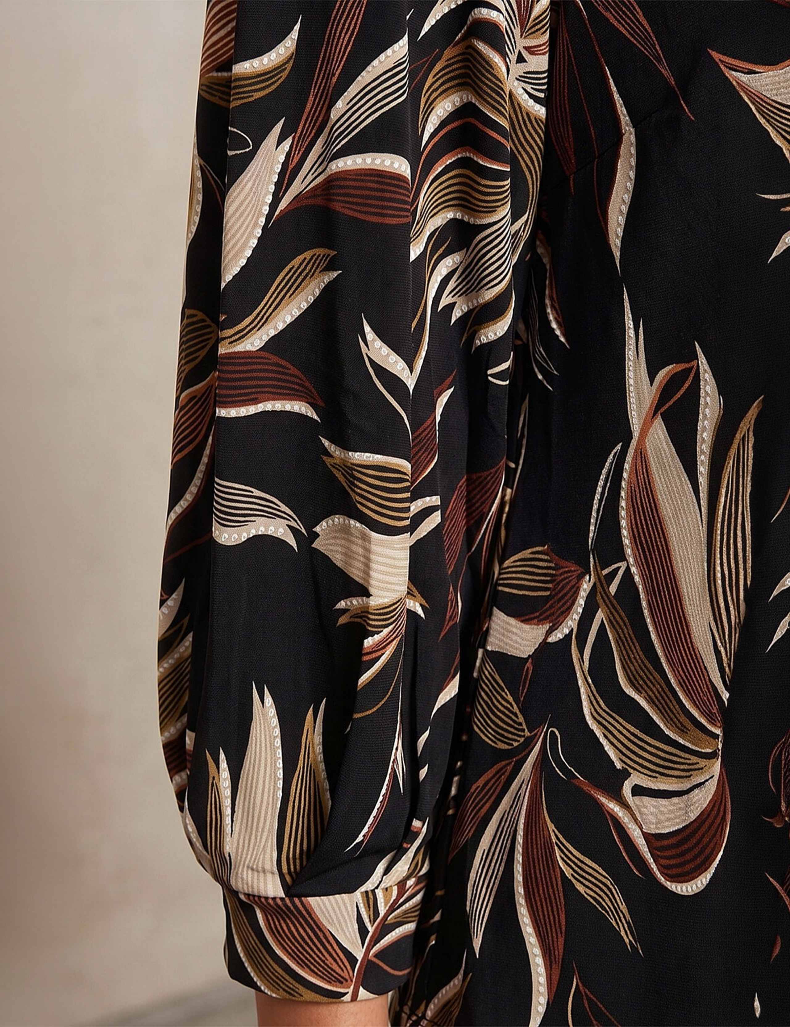 Puff Print Drop Shoulder Top 4 of 4