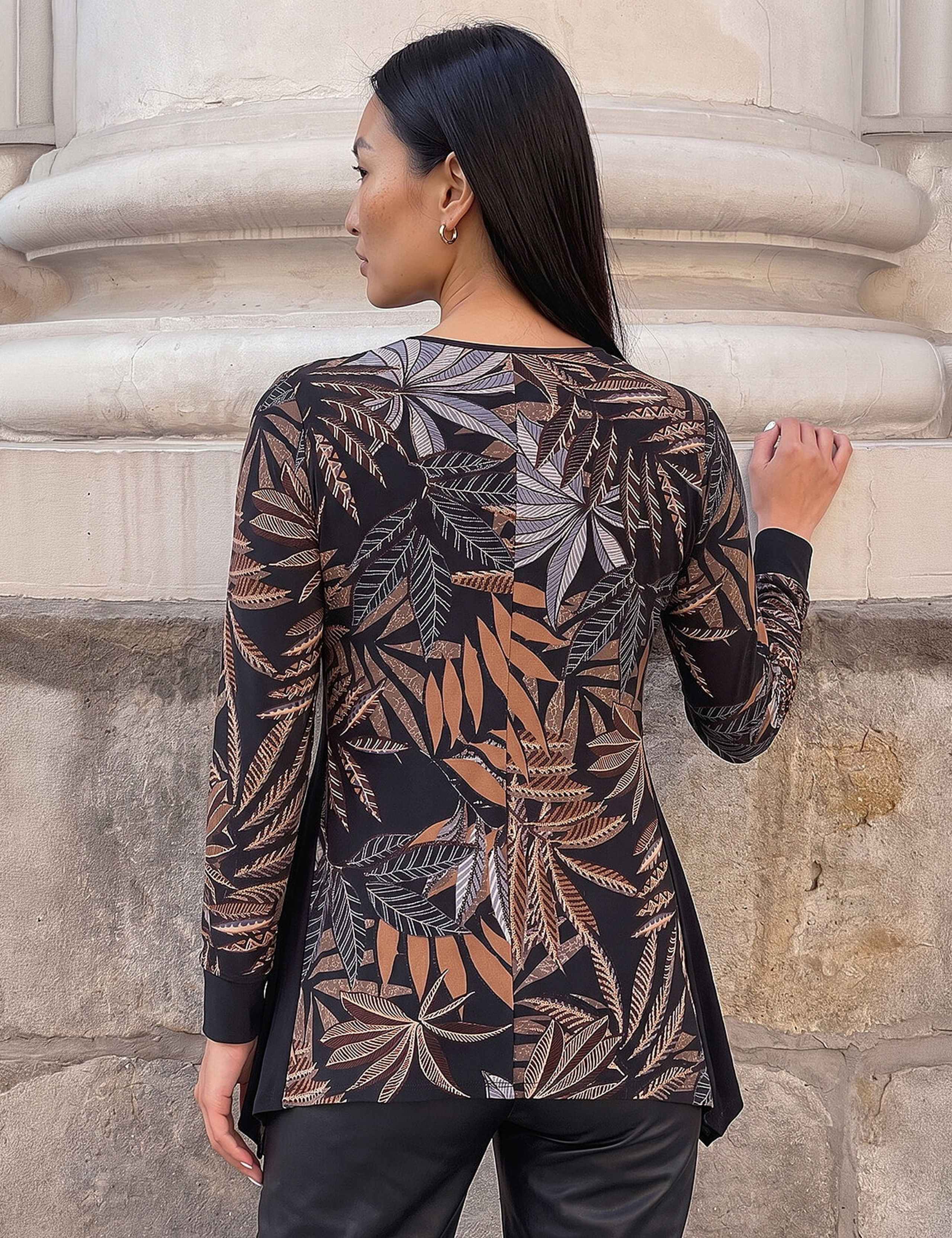 Asymmetric Neck Top 3 of 4