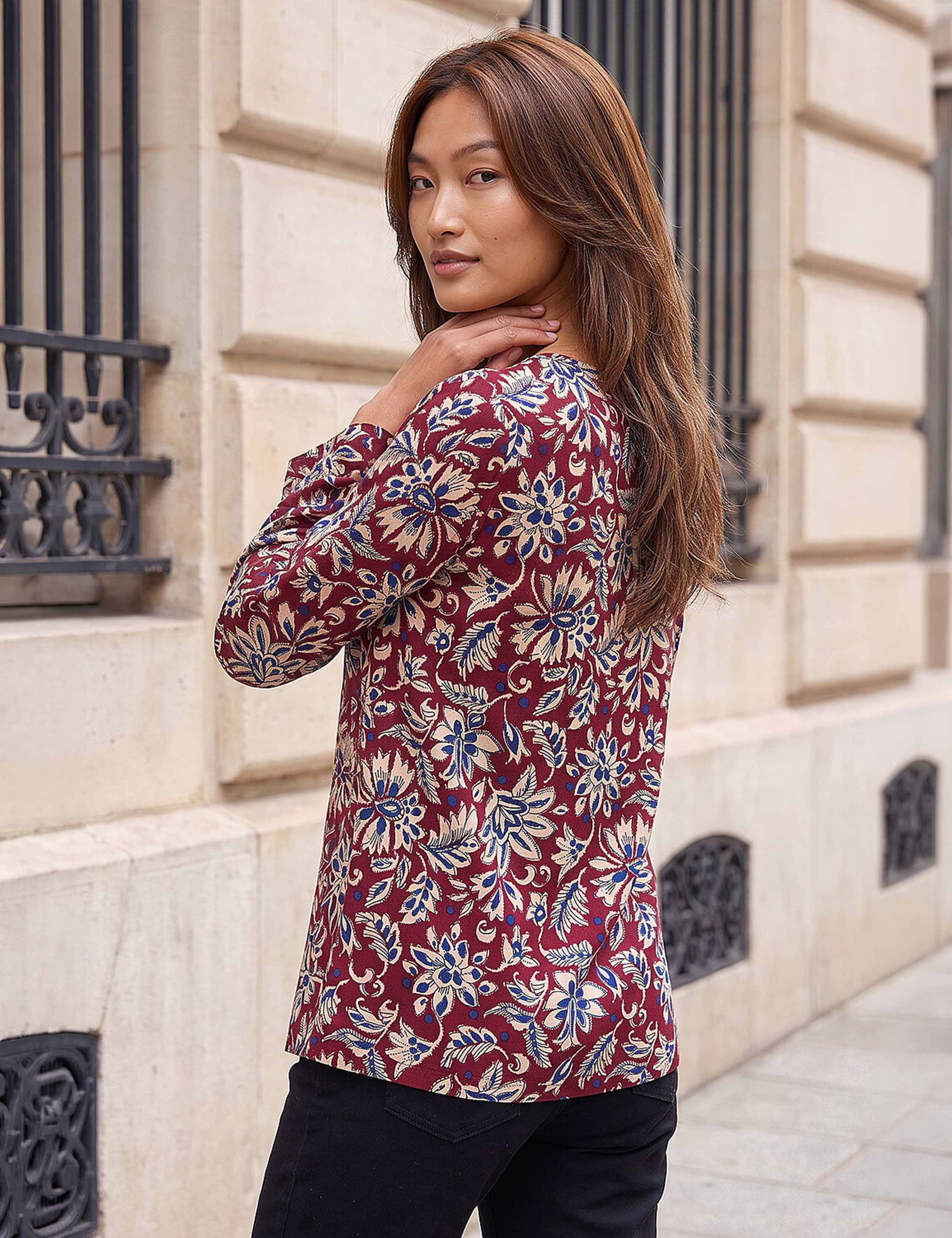 Floral Soft Touch Top 3 of 4