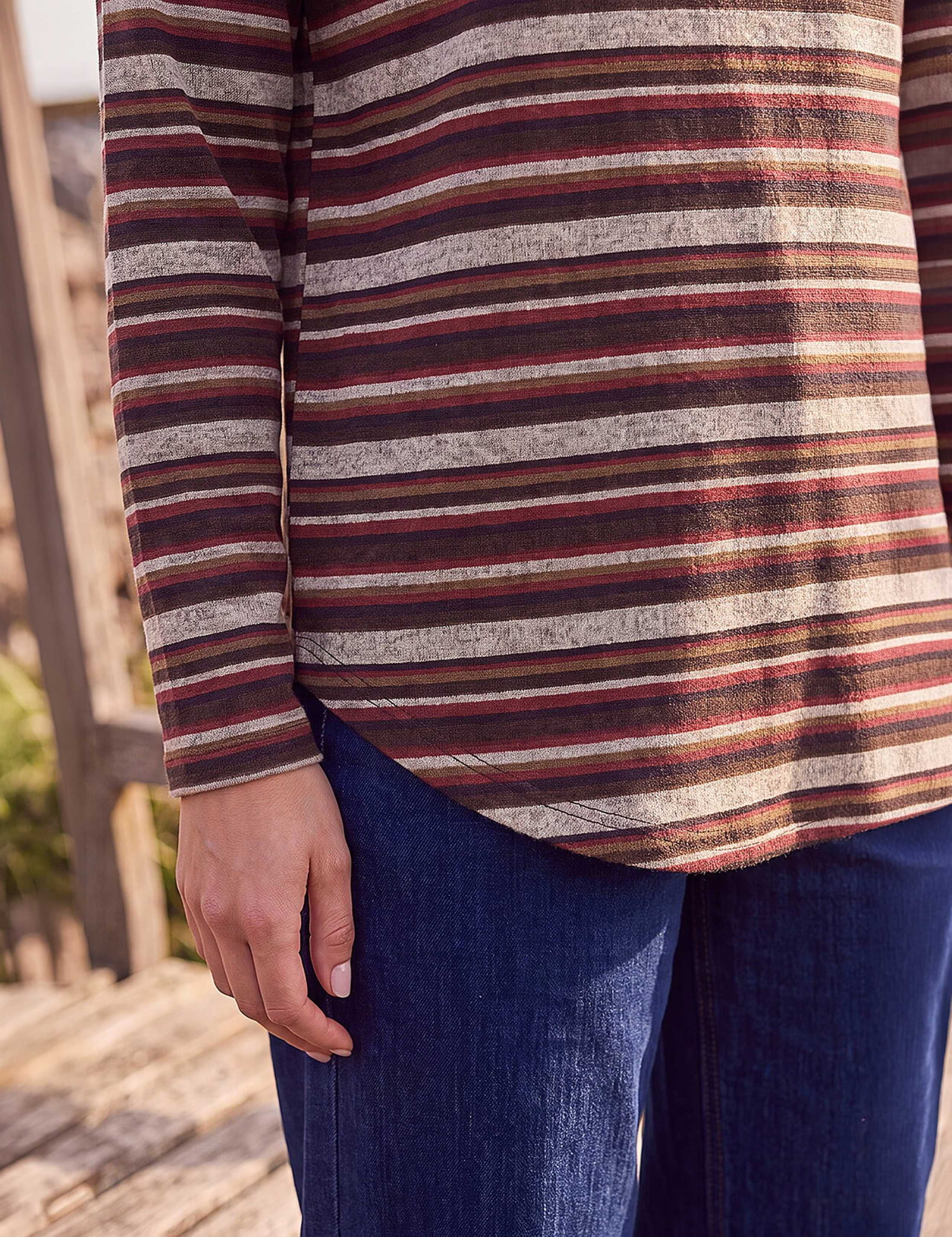 Striped Regular Fit Top 4 of 4