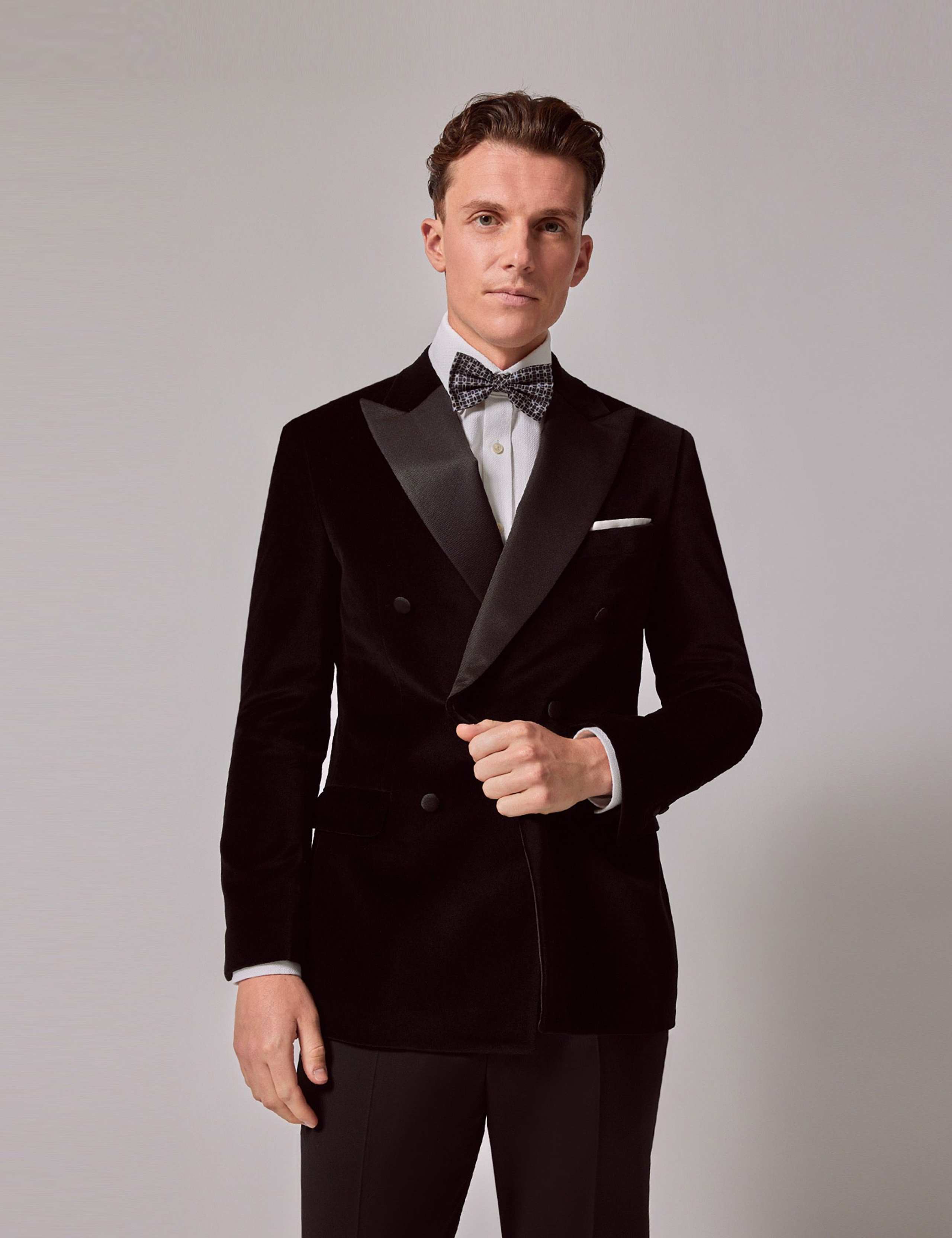 Cotton Rich Velvet Suit Jacket 1 of 2