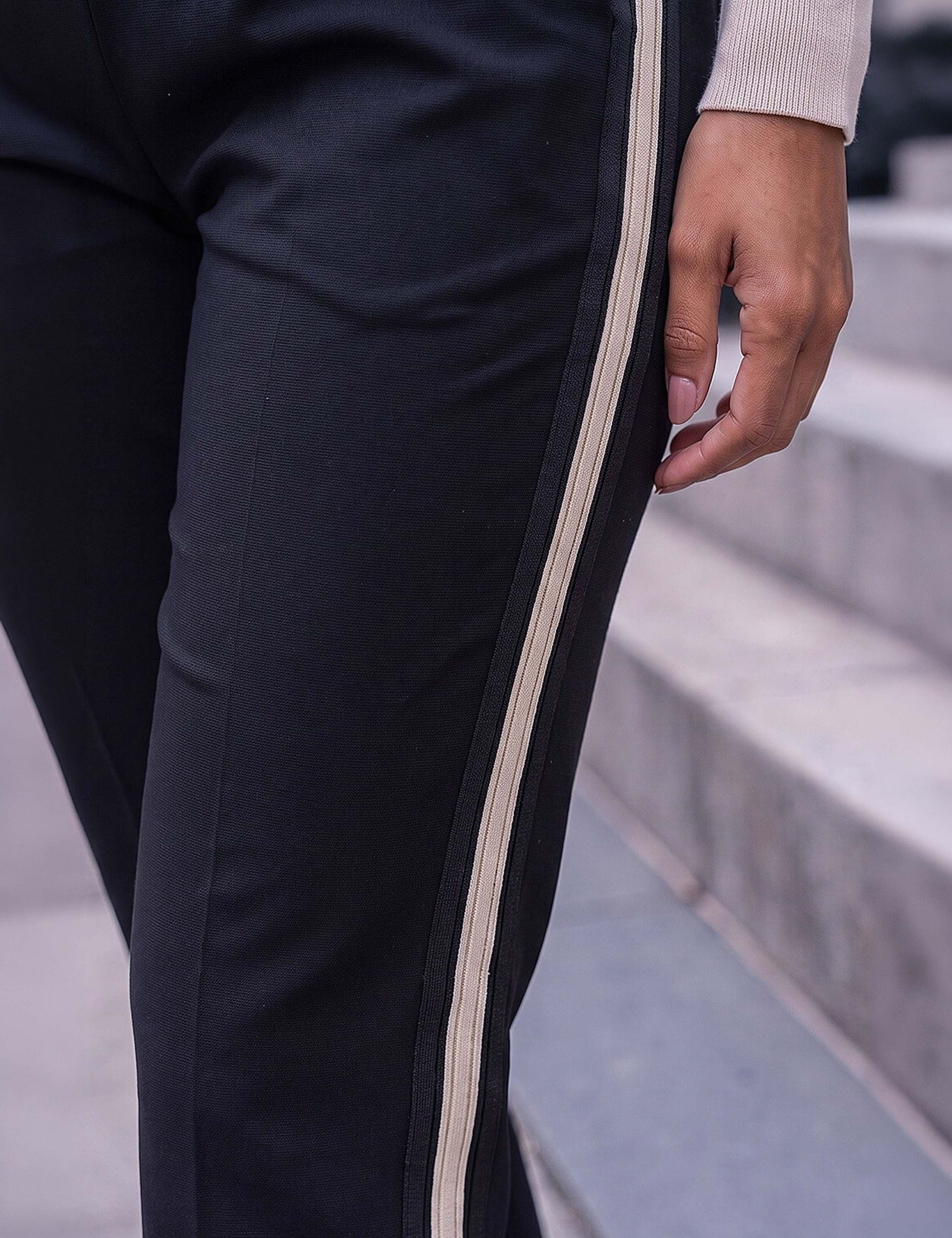 Side Stripe Straight Leg Trousers 4 of 4