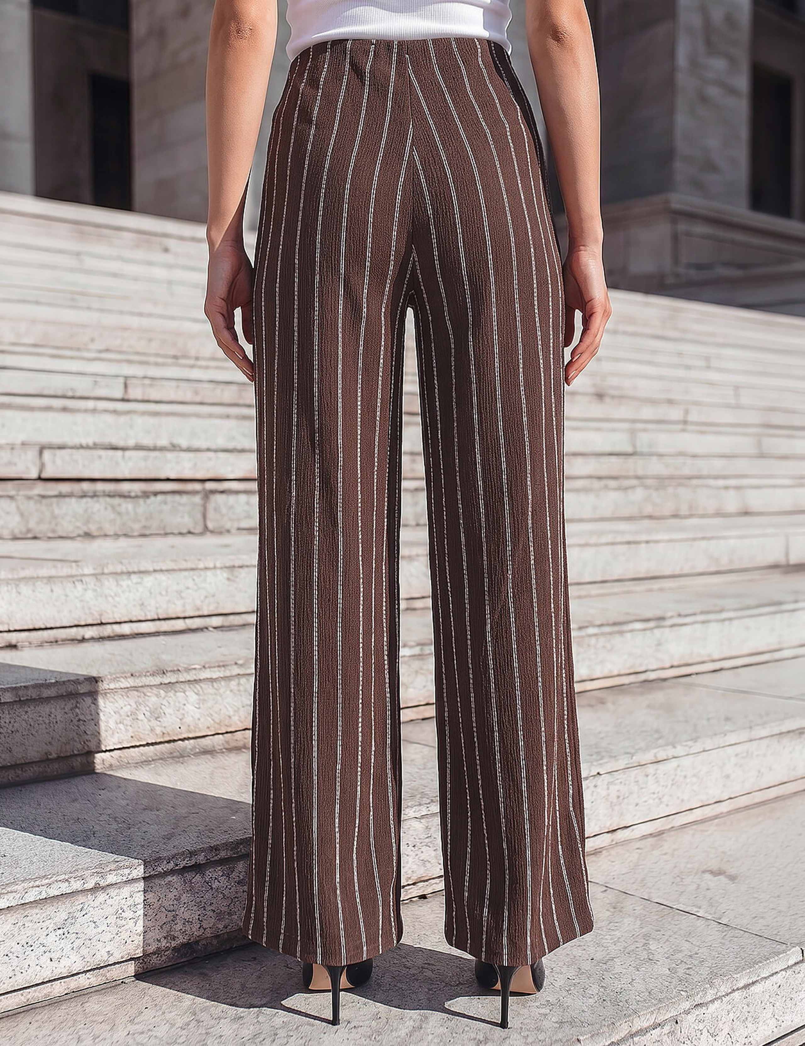 Textured Striped Trousers 3 of 4