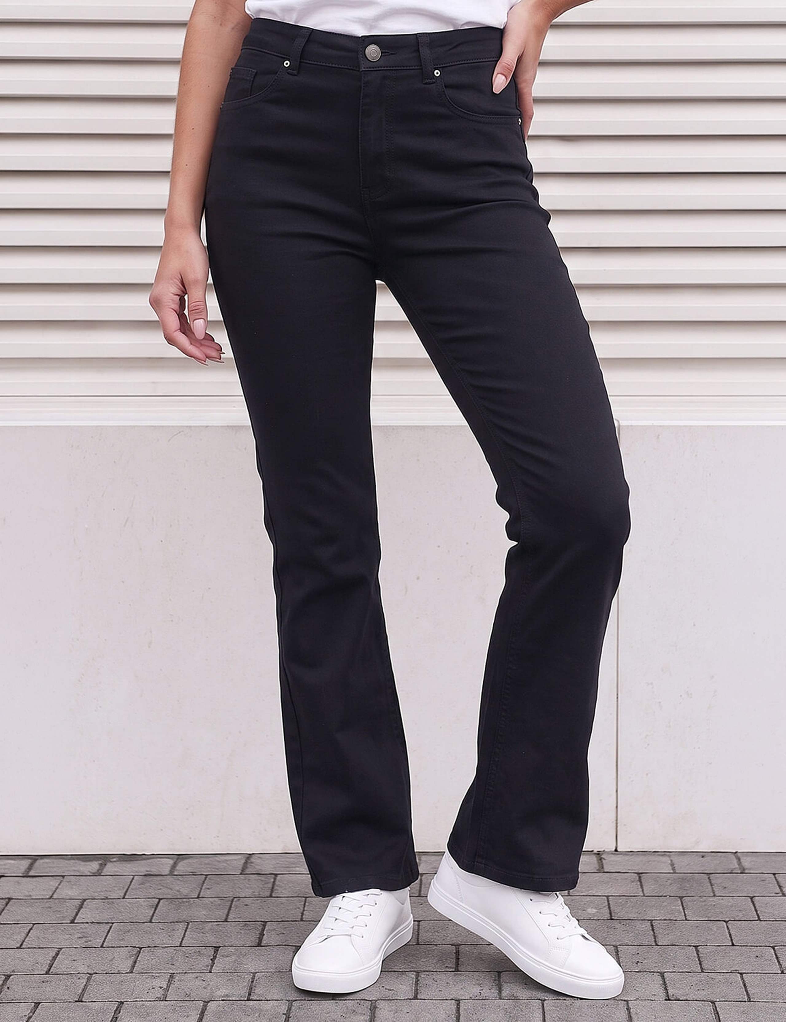Mid Rise Bootcut Jeans 2 of 4