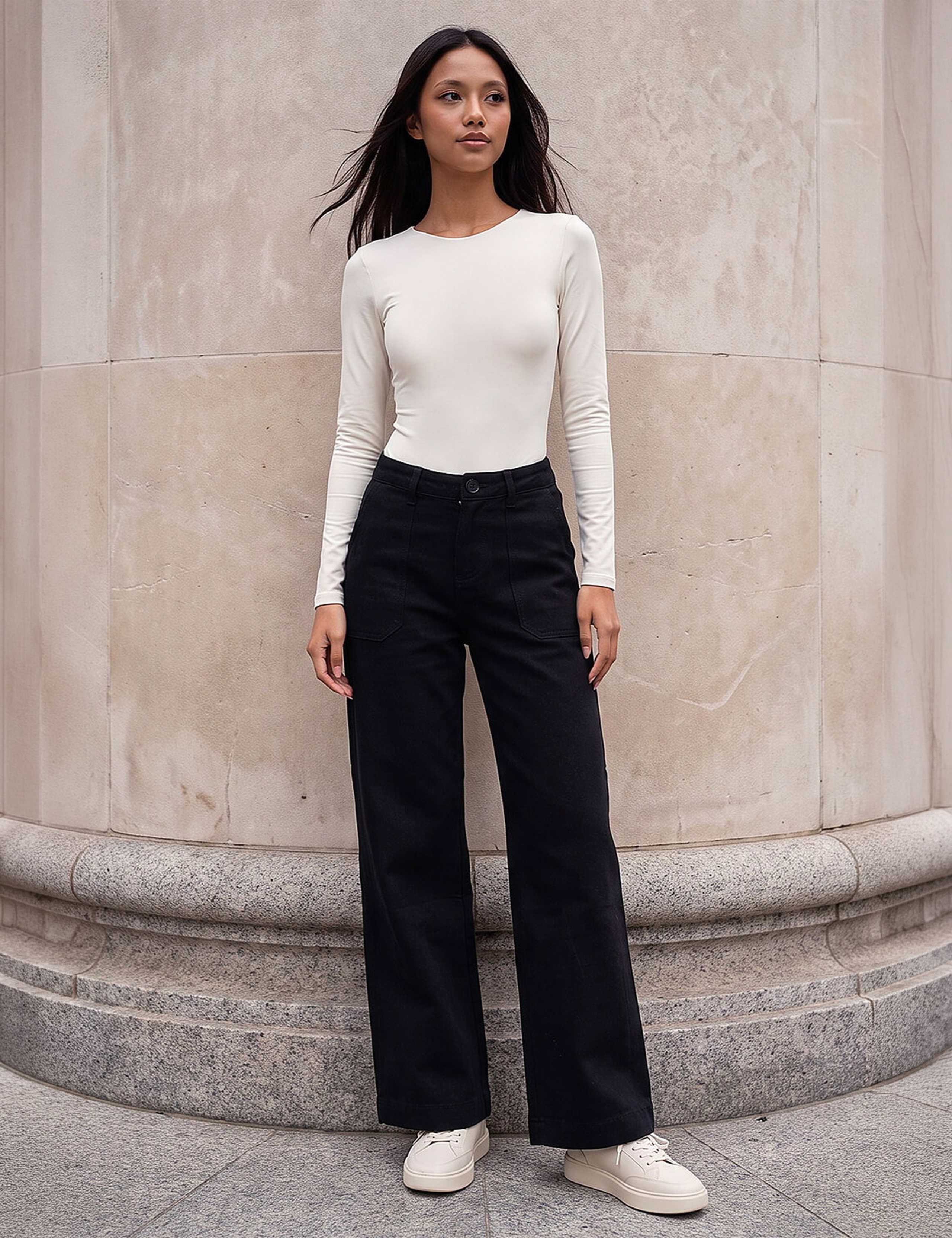 Petite Mid Rise Stretch Jeans 2 of 4
