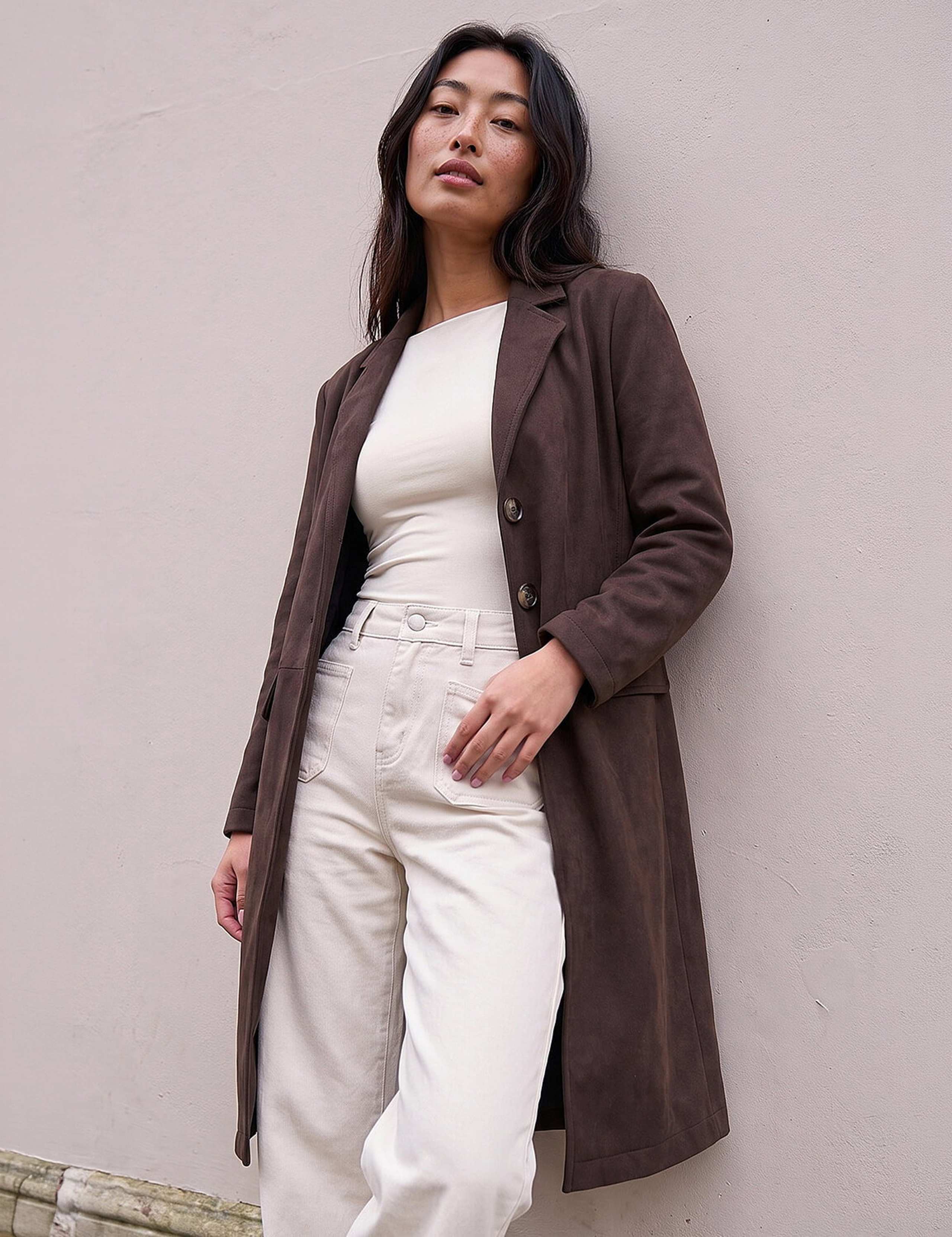 Petite Faux Suede Jacket 2 of 4