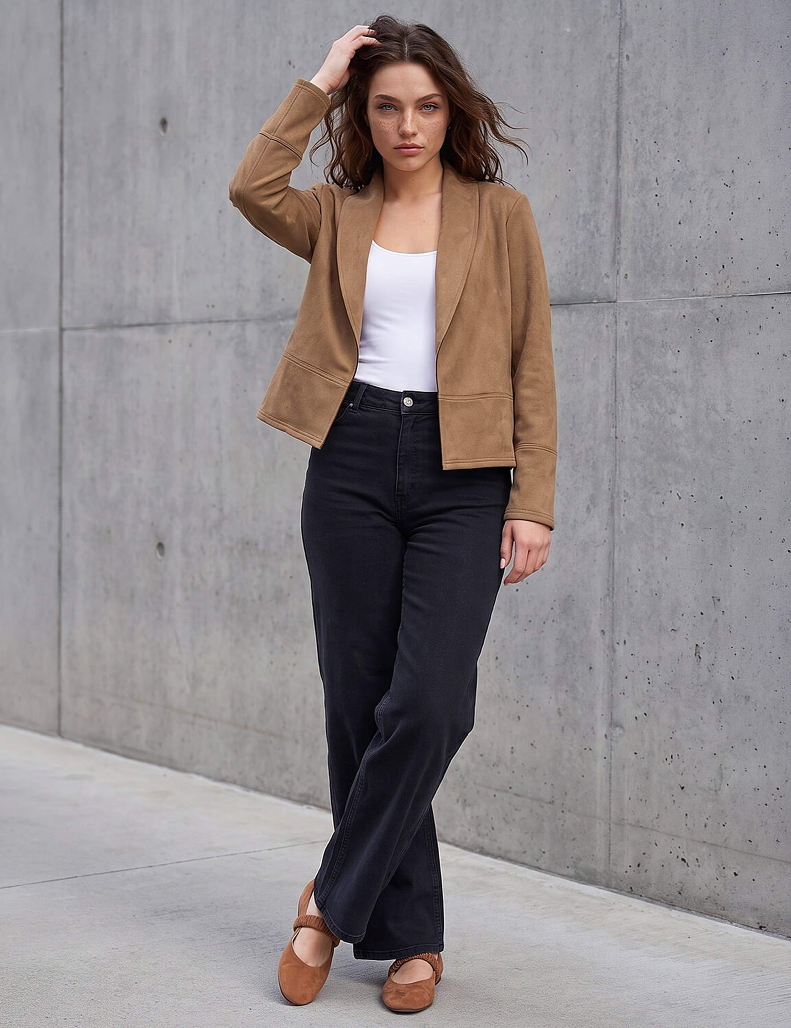 Petite Faux Suede Jacket 2 of 4