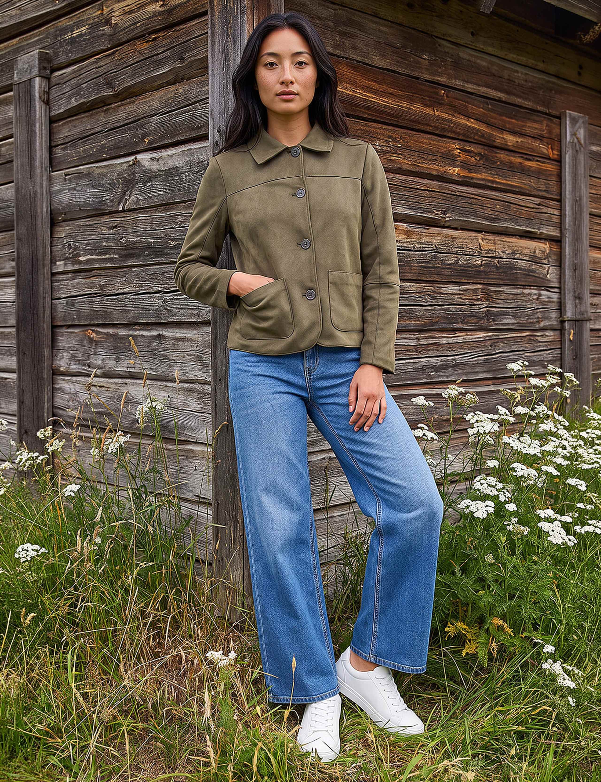 Petite Suede Jacket 2 of 4