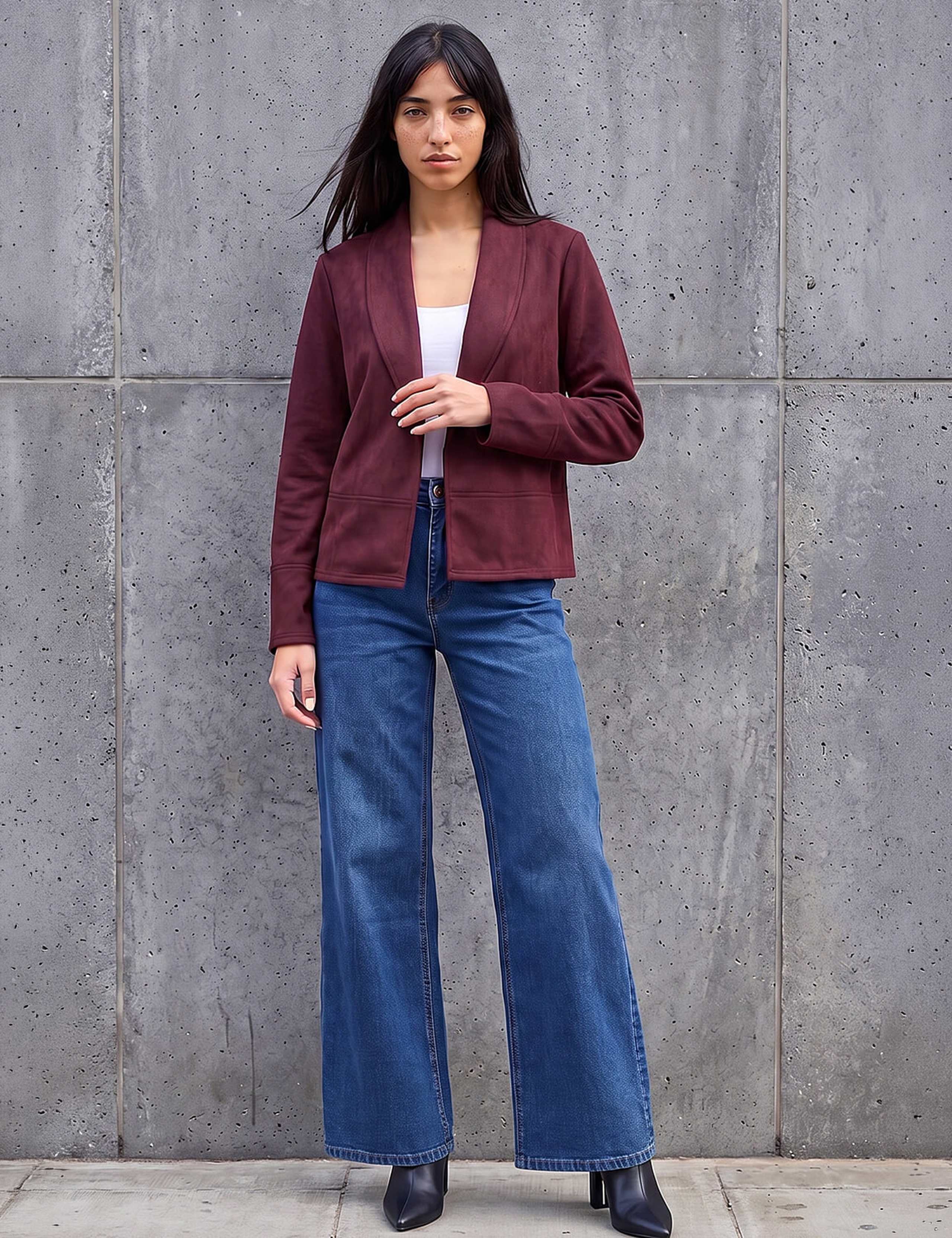 Petite Faux Suede Jacket 2 of 4