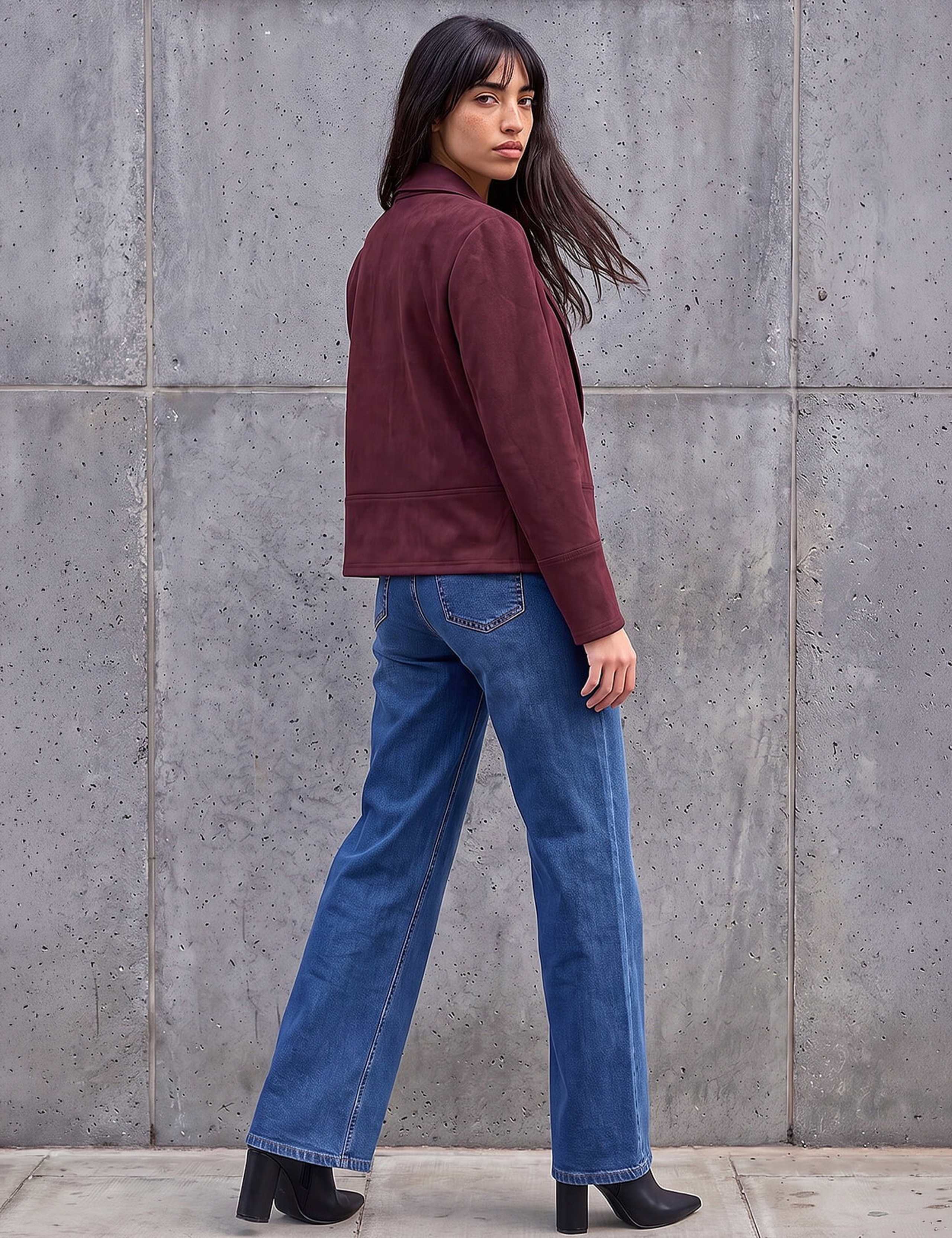 Petite Faux Suede Jacket 4 of 4