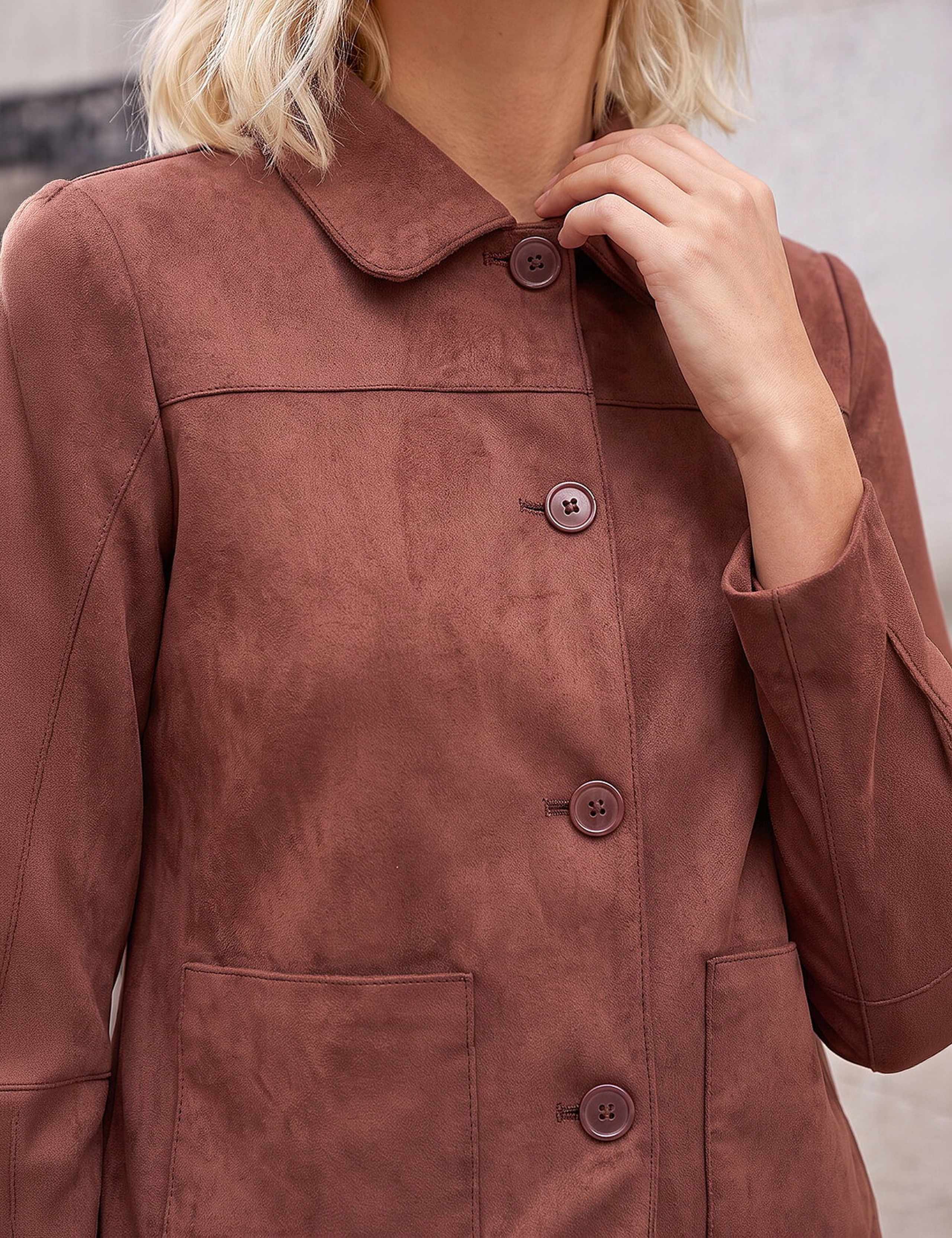 Petite Suede Jacket 4 of 4