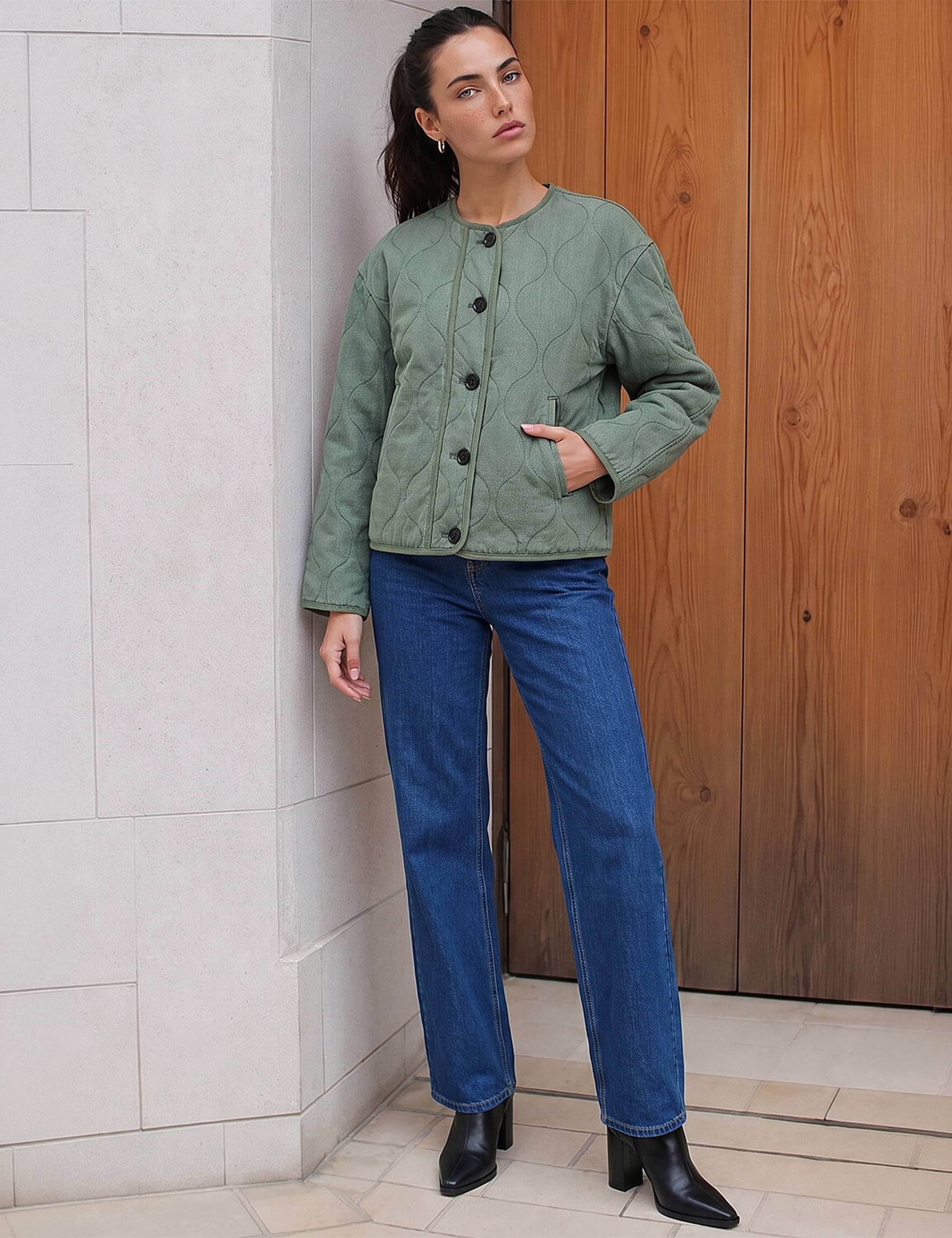 Cotton Twill Quilted Jacket 2 of 4