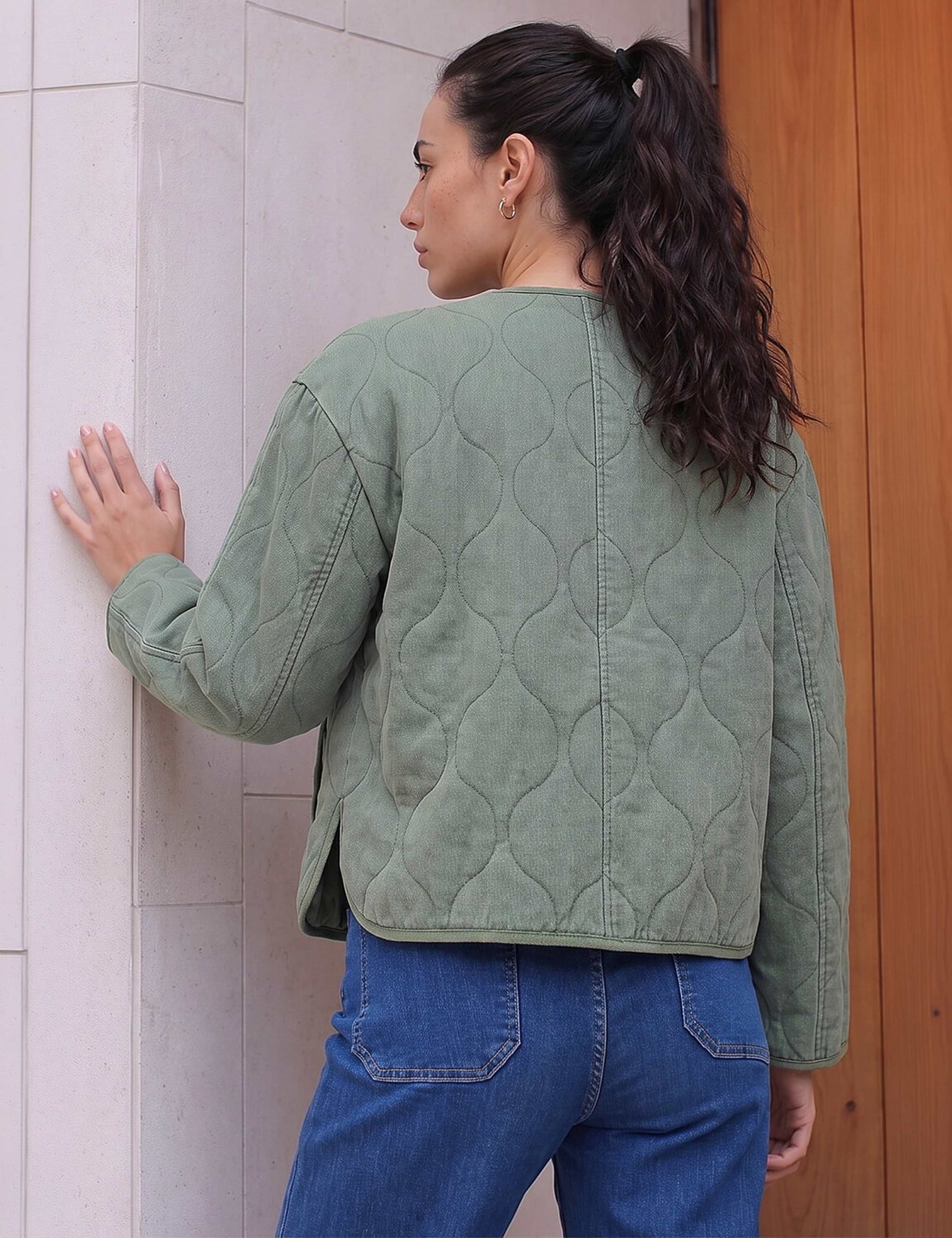 Cotton Twill Quilted Jacket 4 of 4