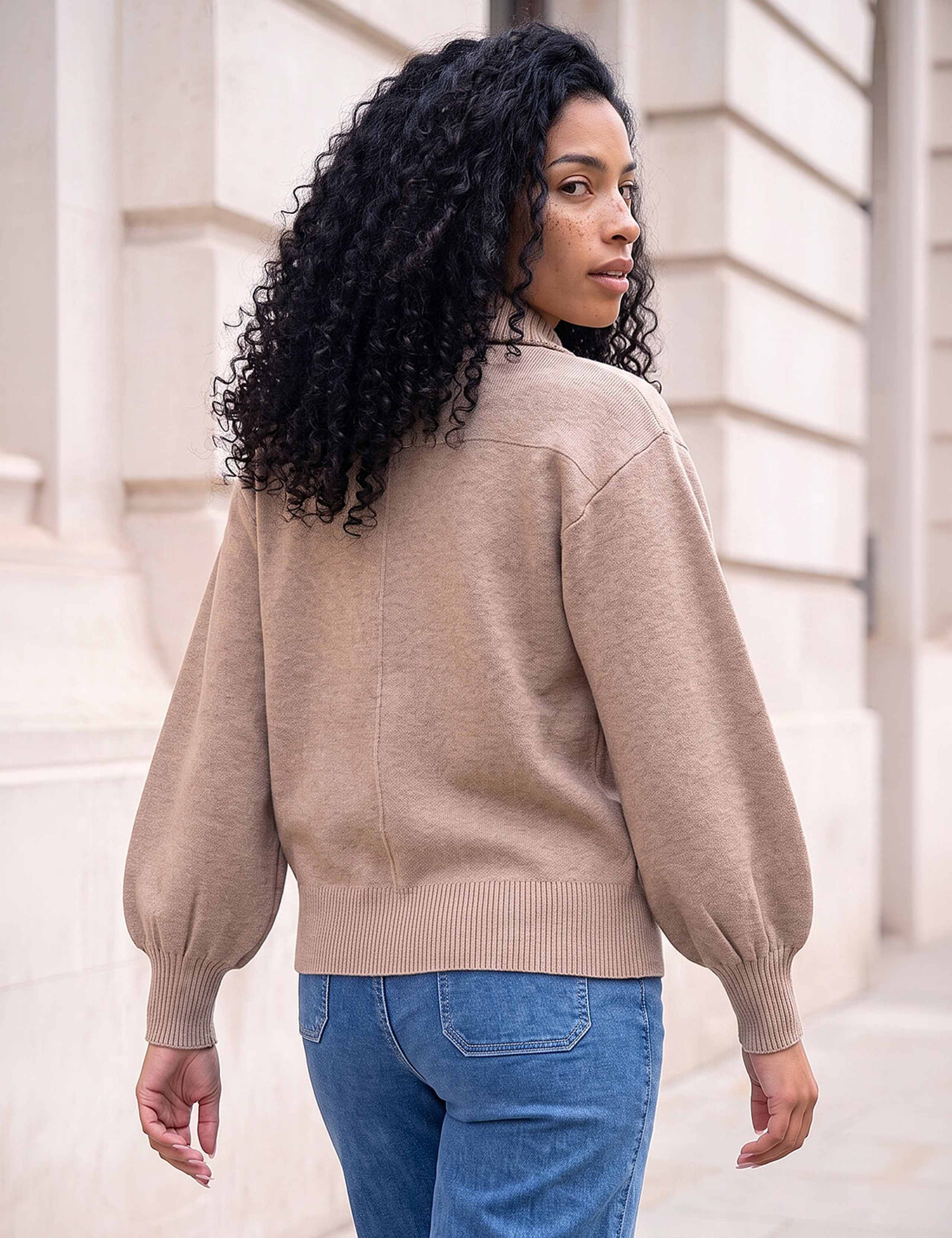 Knitted Bomber Jacket 4 of 4