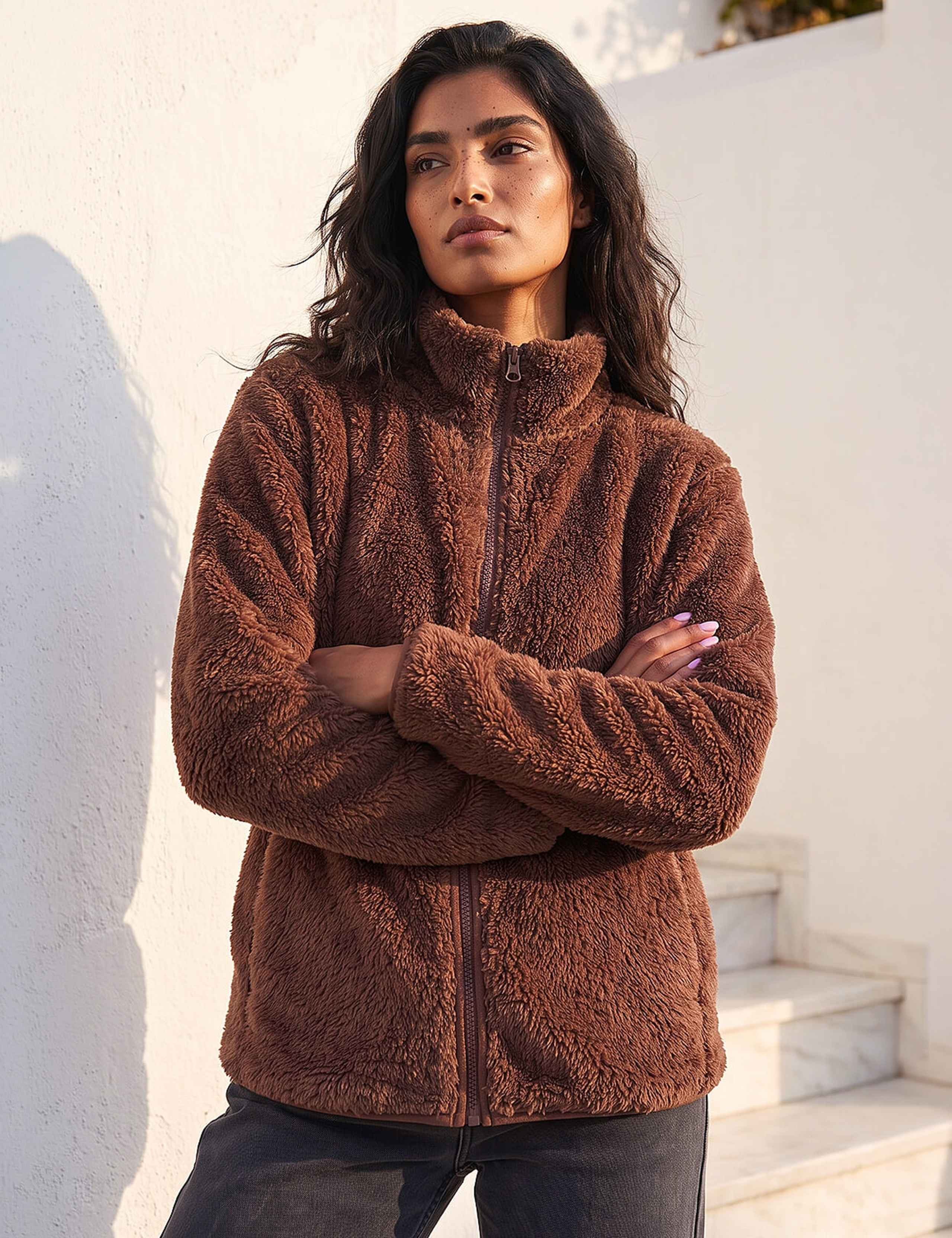 Sherpa Fleece Jacket 2 of 4