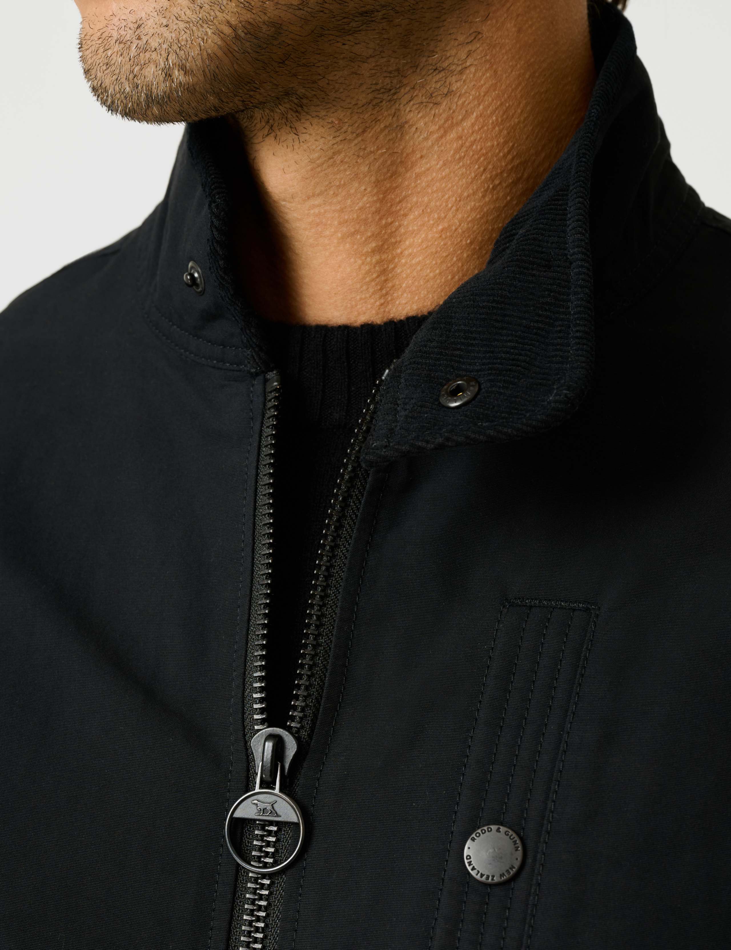 Harling Cotton Rich Waxed Harrington Jacket 3 of 6