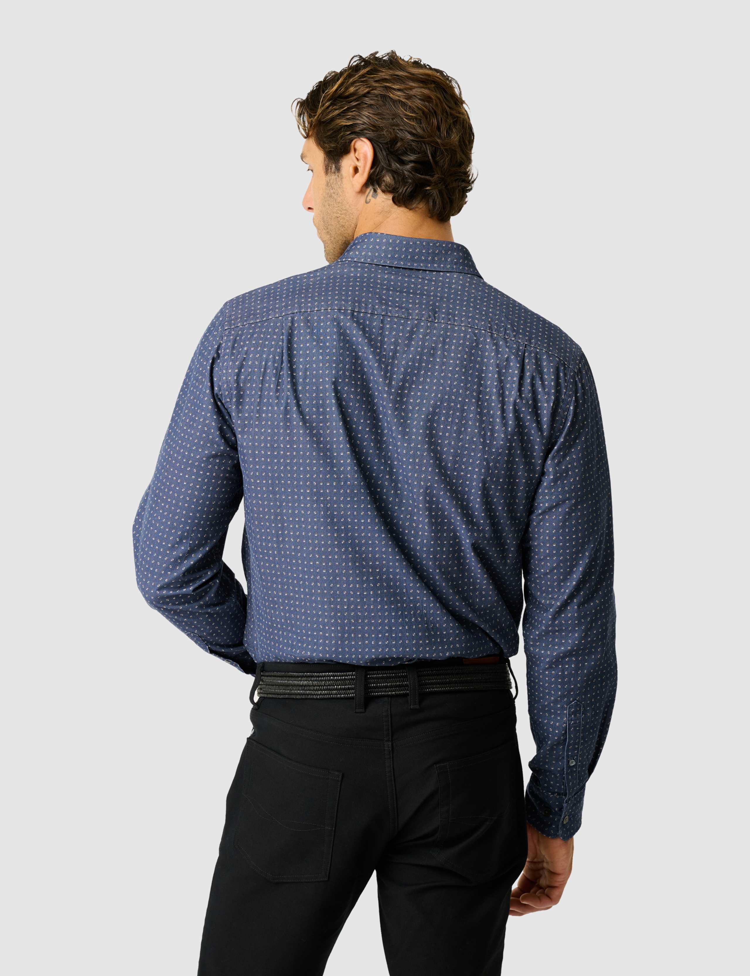 Little Jordan Spur Slim Fit Cotton Shirt 4 of 6