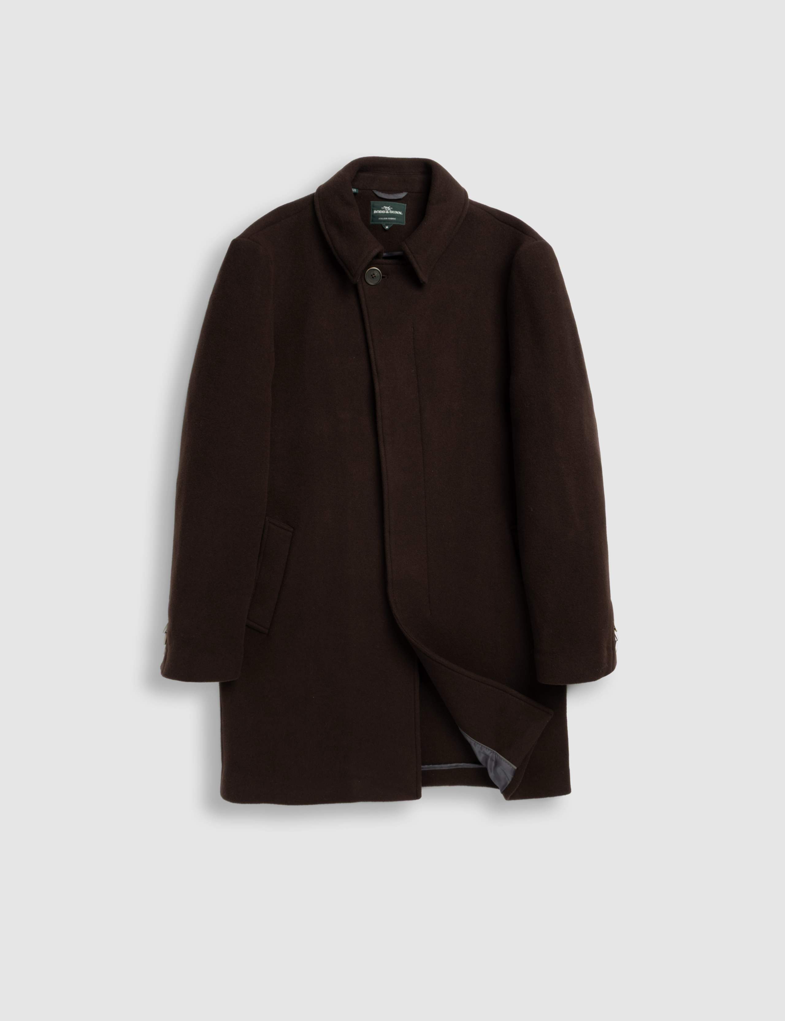 Murchison Wool Rich Tailored Overcoat 6 of 6