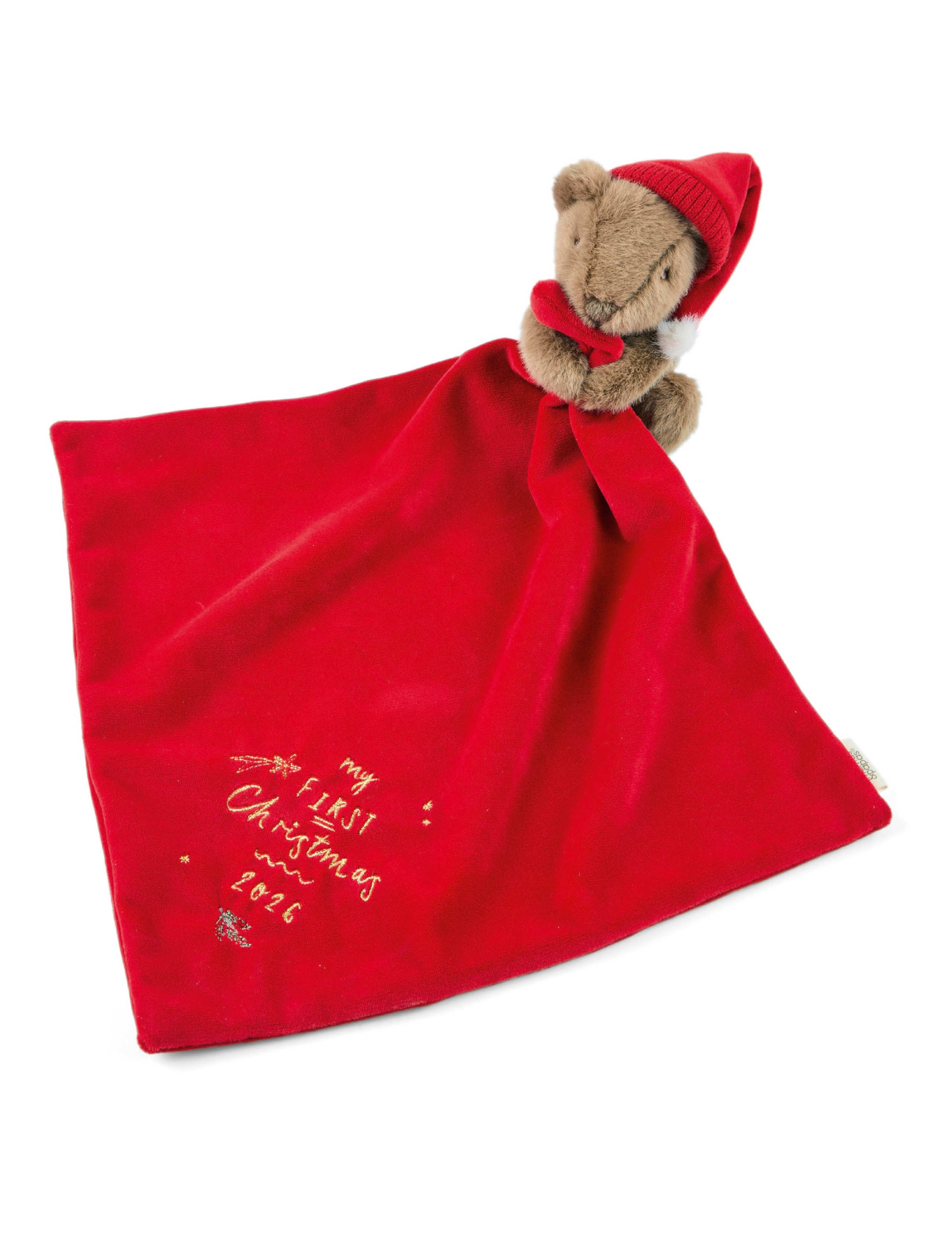 Christmas Bear Baby Comforter 1 of 1