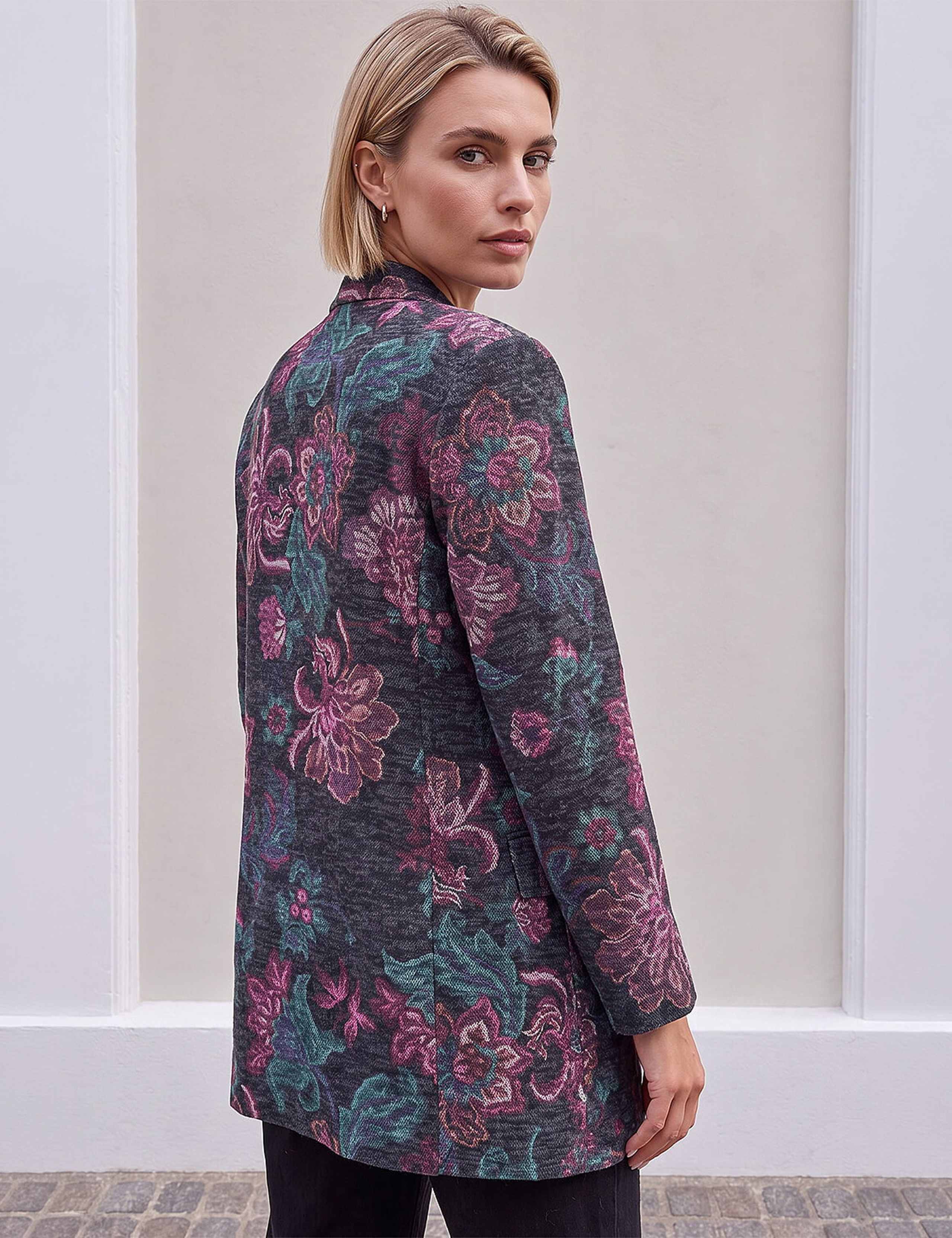 Floral Edge To Edge Jacket 2 of 4