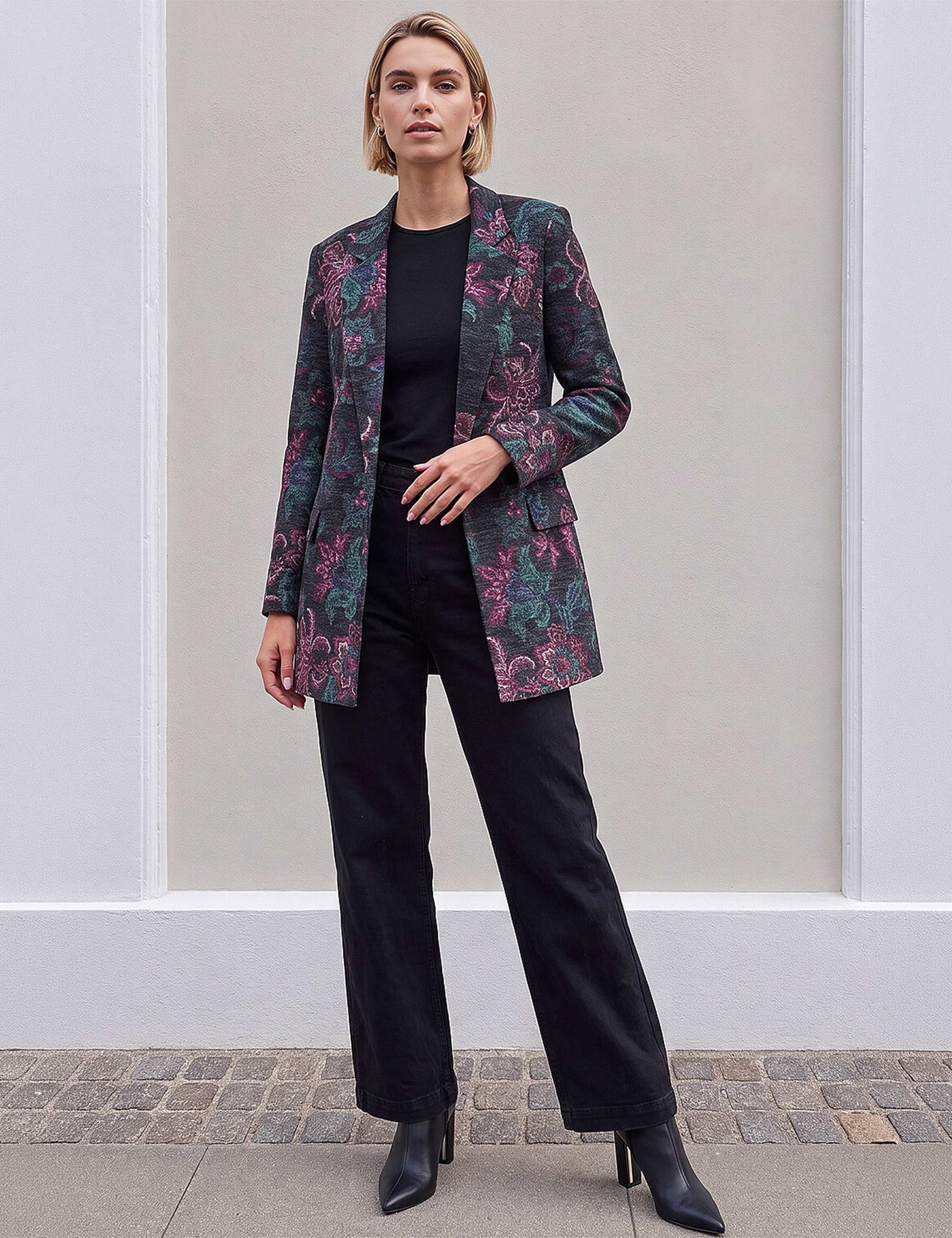 Floral Edge To Edge Jacket 4 of 4