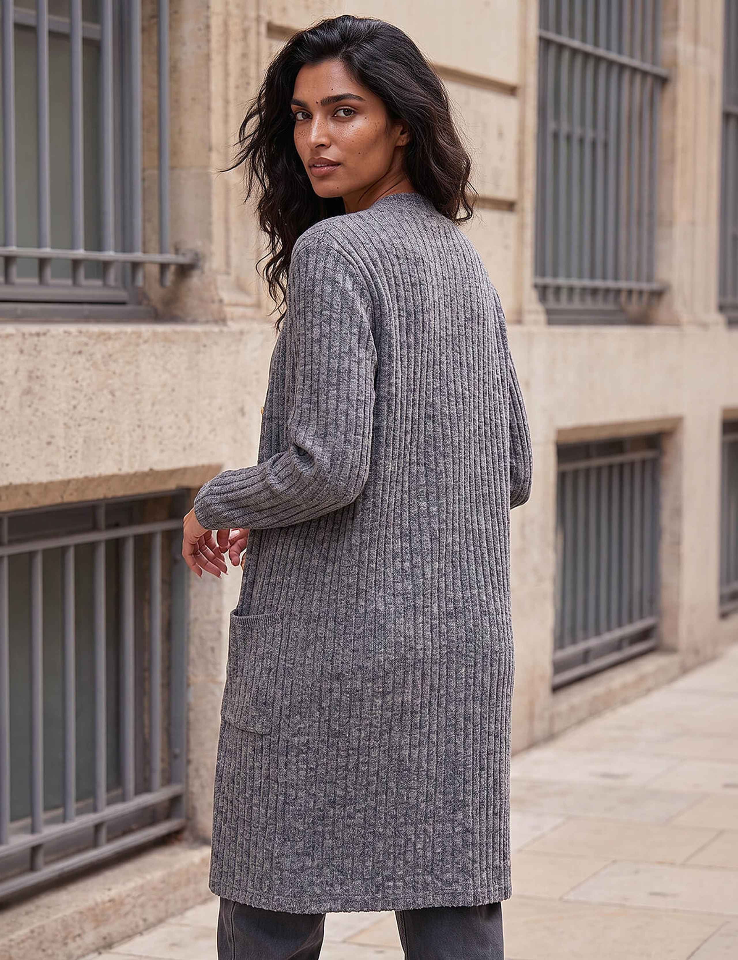 Ribbed Cardigan 2 of 4