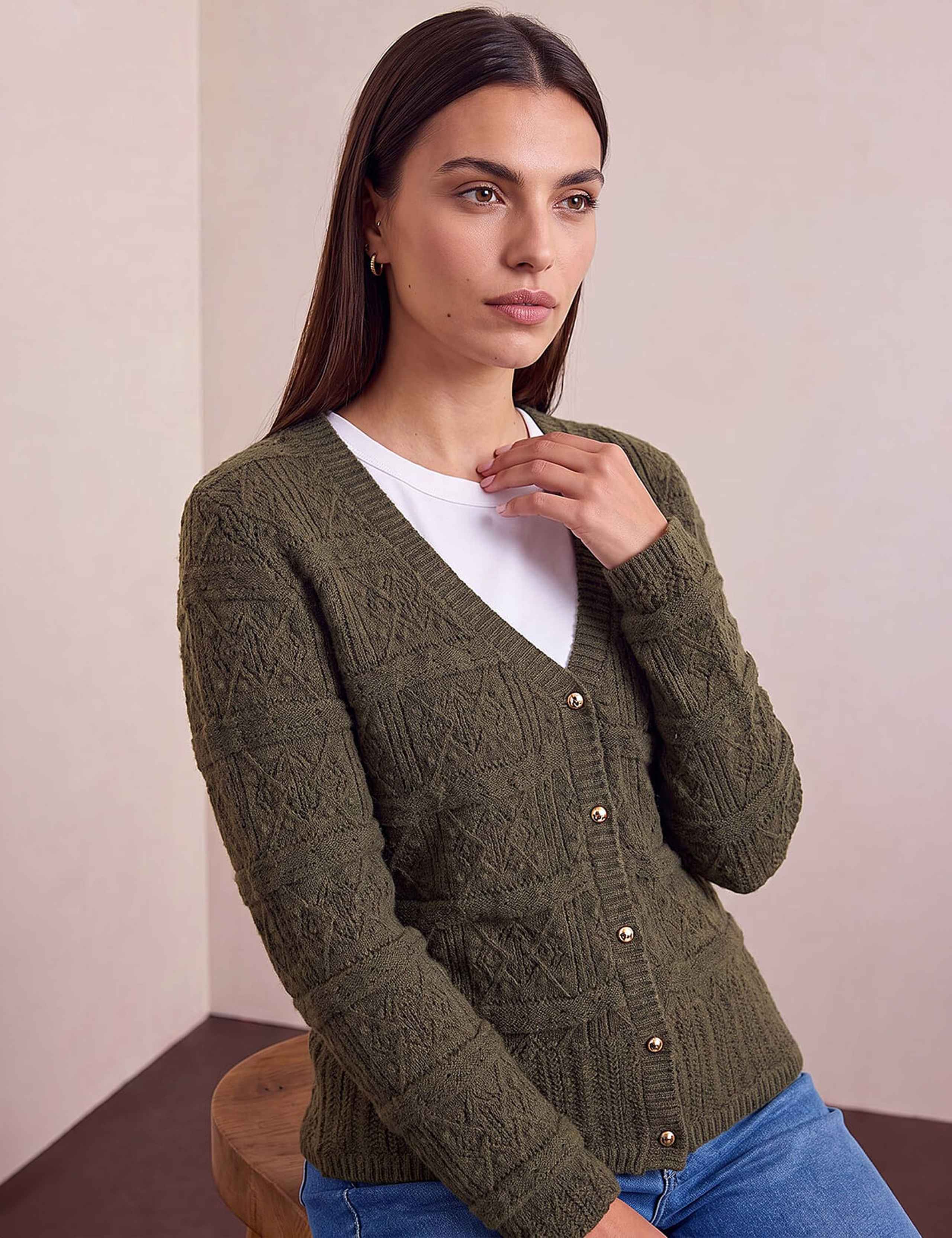 Pointelle Cardigan 1 of 4