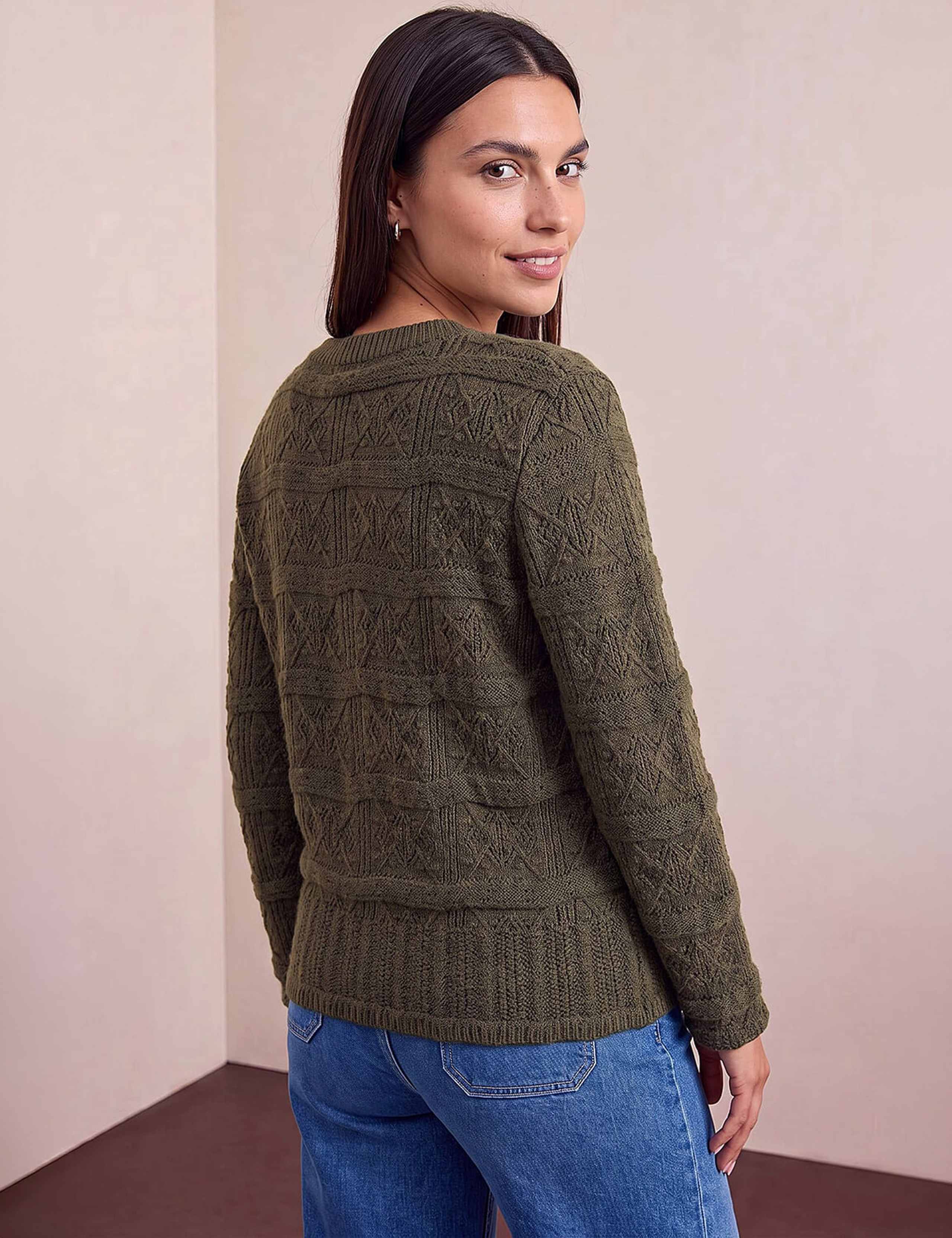 Pointelle Cardigan 3 of 4
