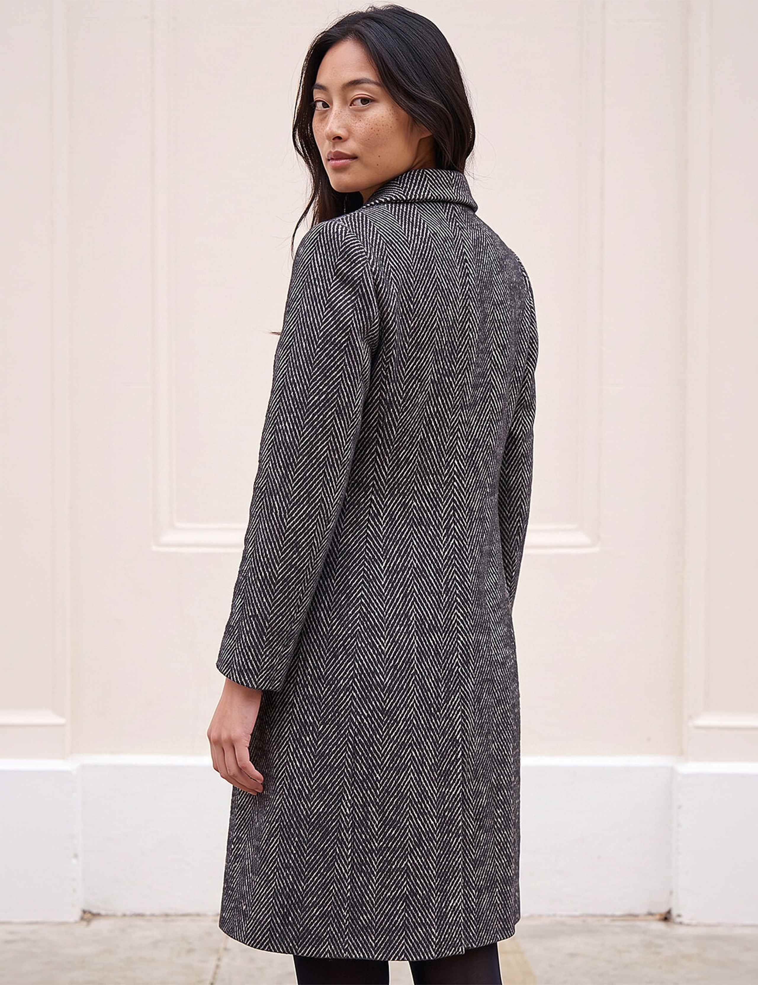 Petite Herringbone Coat 3 of 4