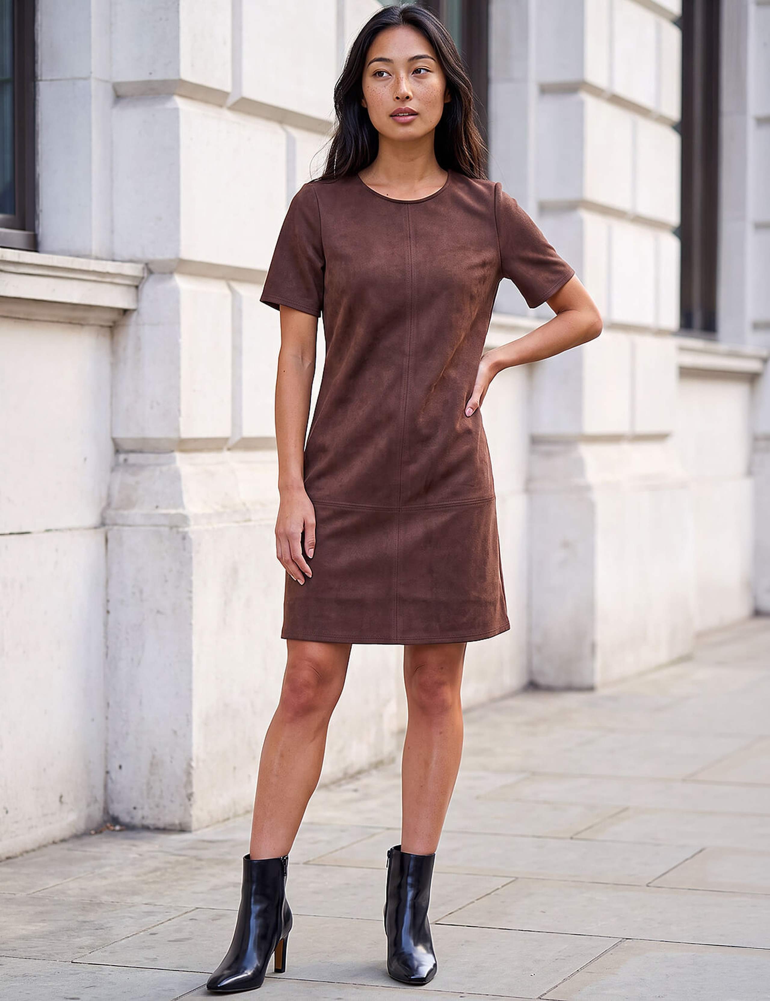Shift Knee Length Dress 2 of 4