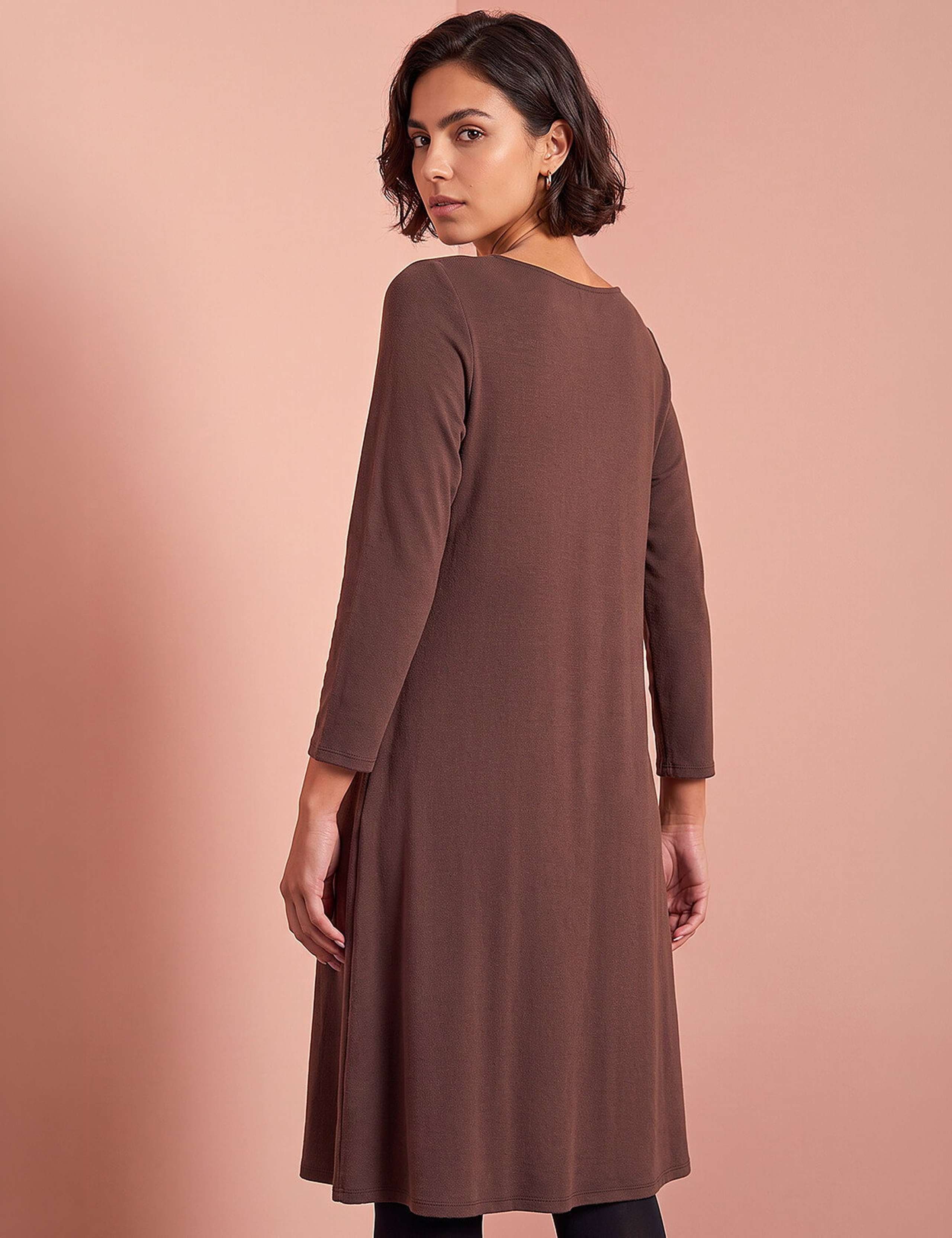 A-Line Pocket Detail Dress 2 of 4