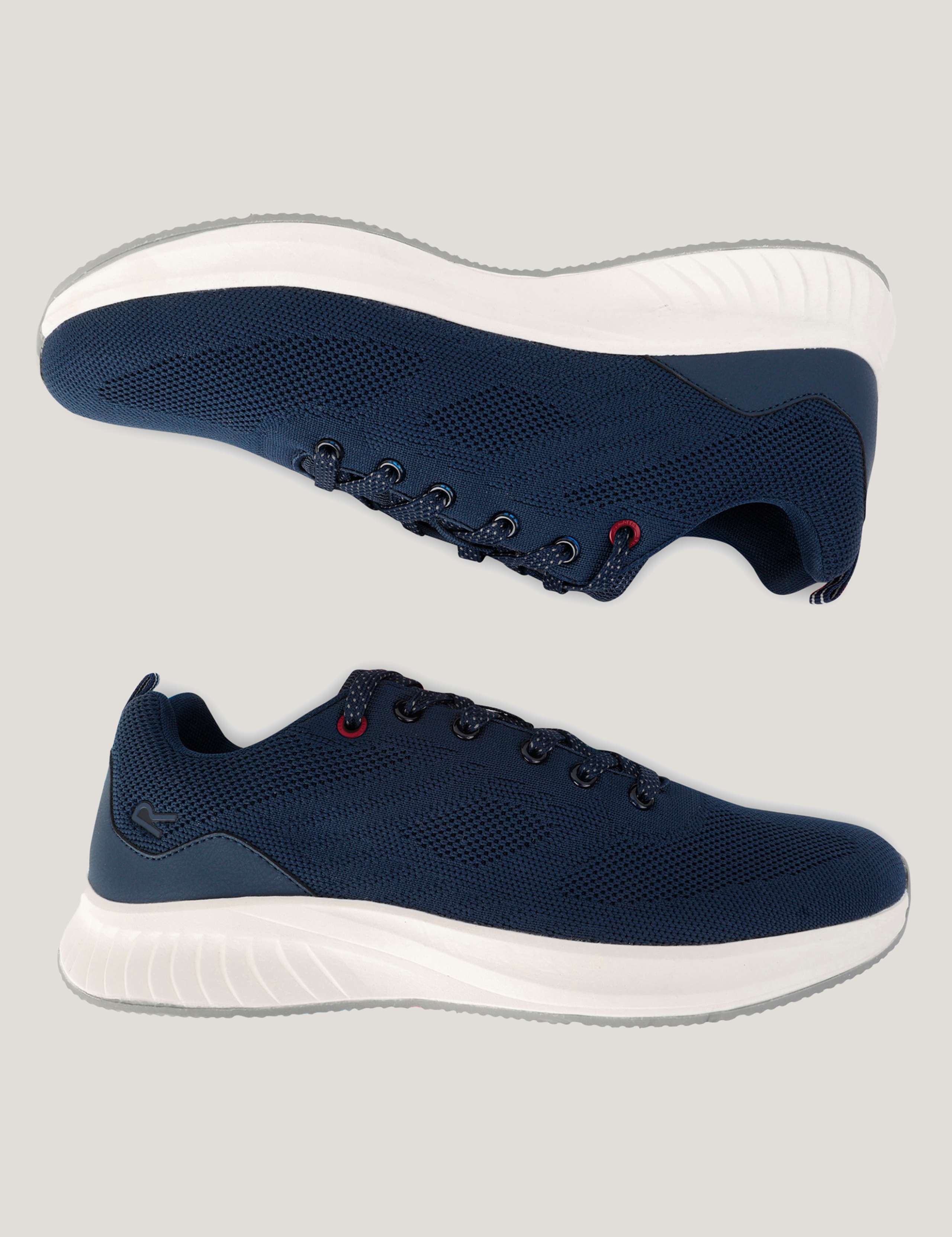 Marine Sport Lace Up Trainers 6 of 7