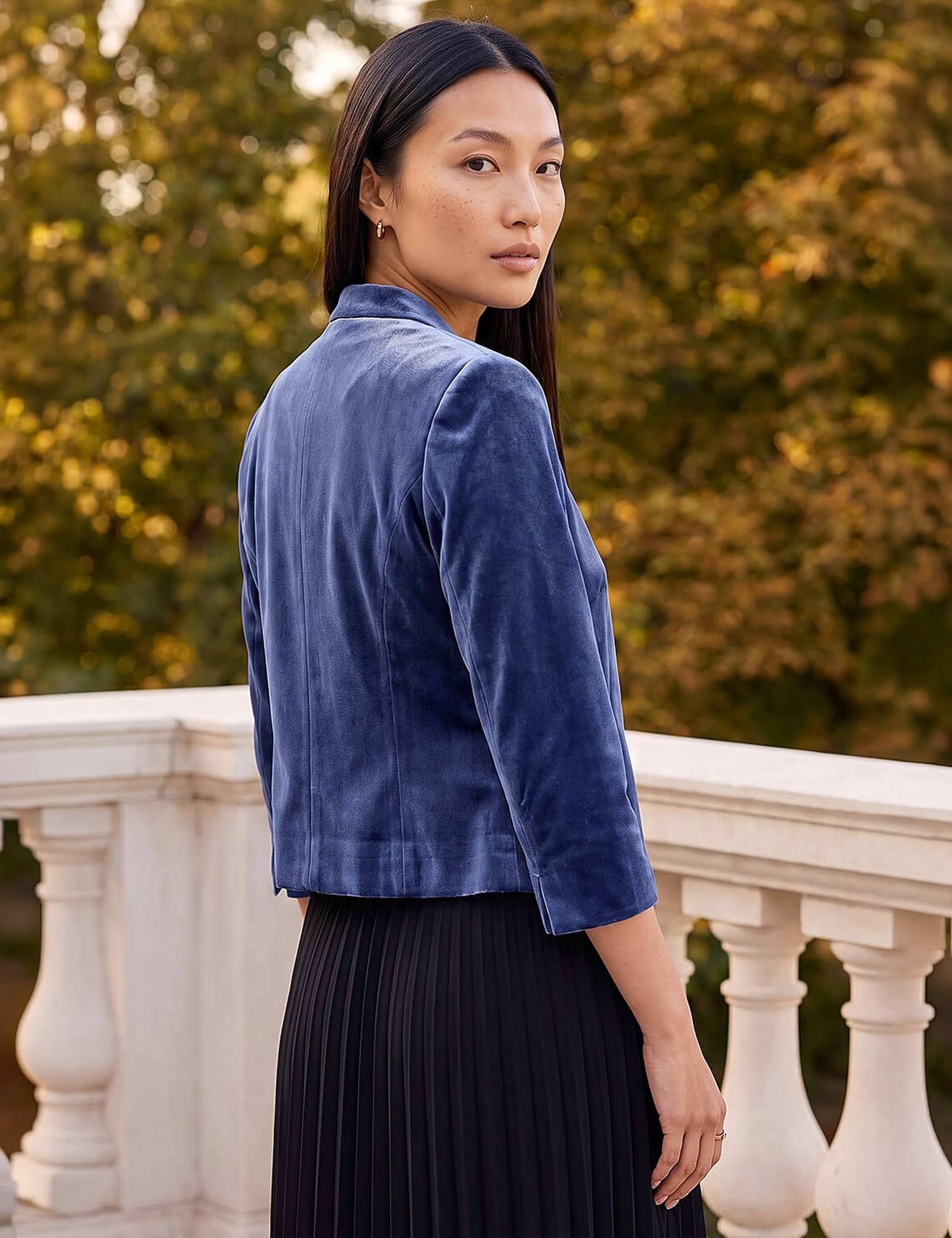 Velvet Short Jacket 2 of 4