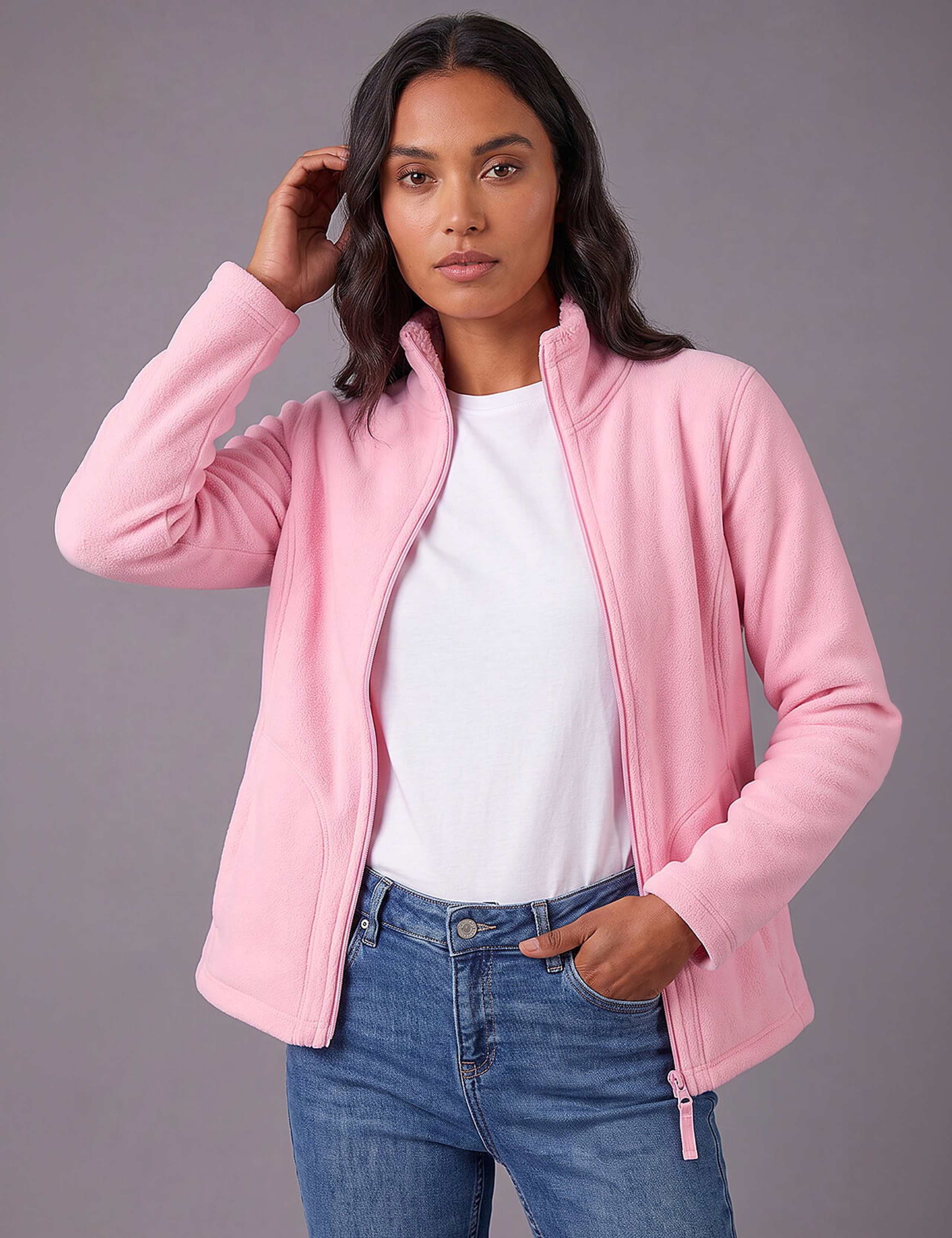 Reversible Fleece Zip Jacket 1 of 4