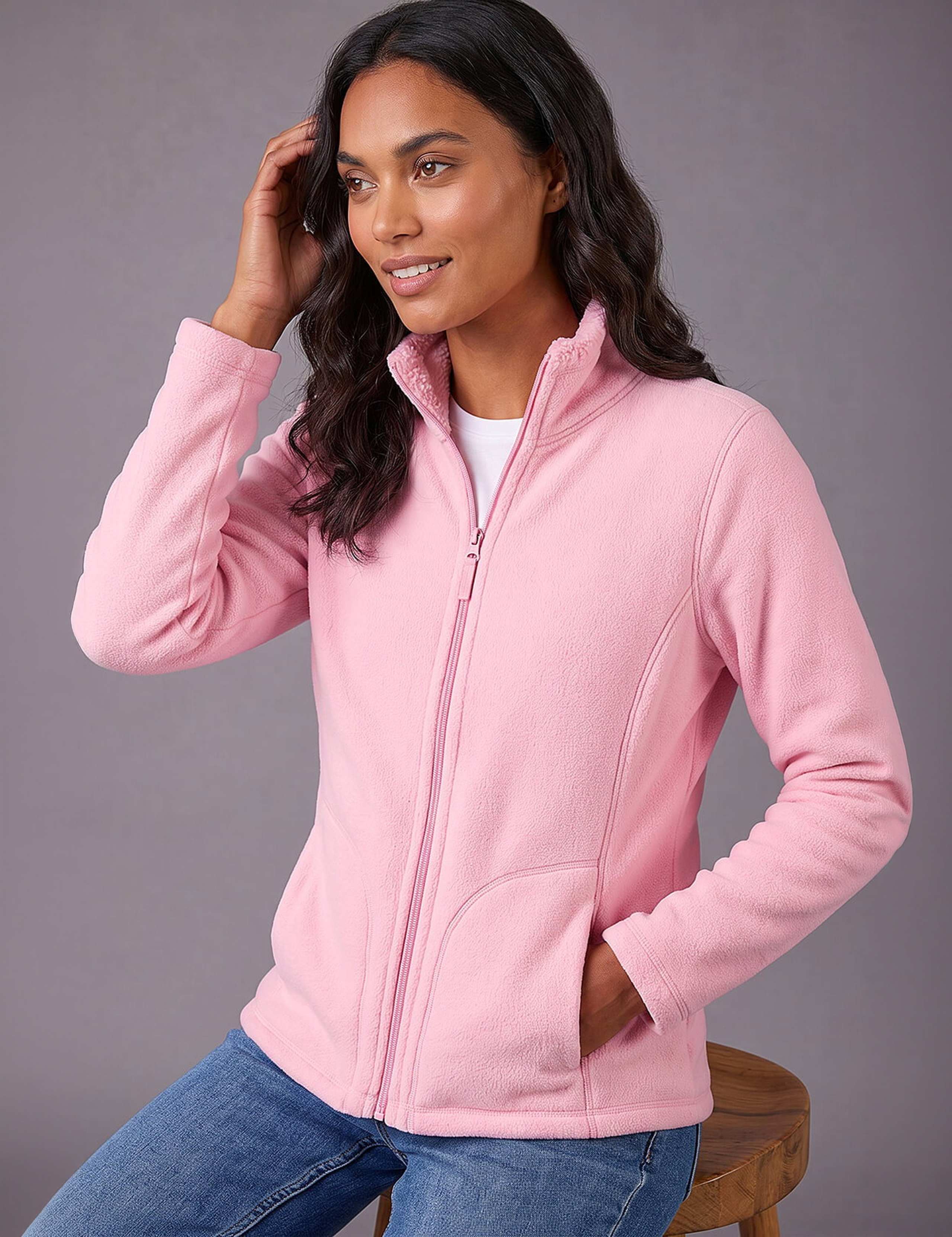 Reversible Fleece Zip Jacket 2 of 4