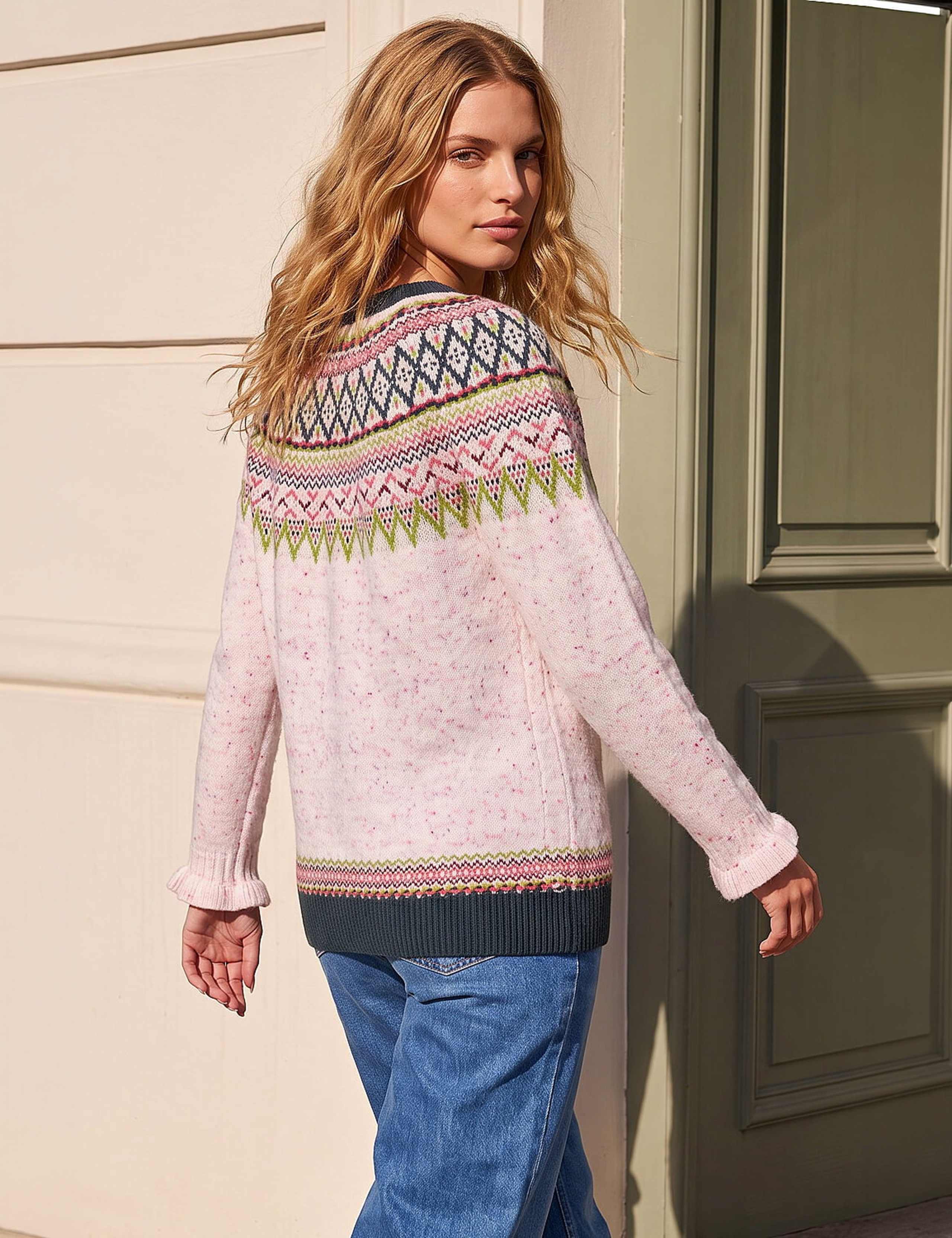 Fair Isle Frill Detail Jumper 4 of 4