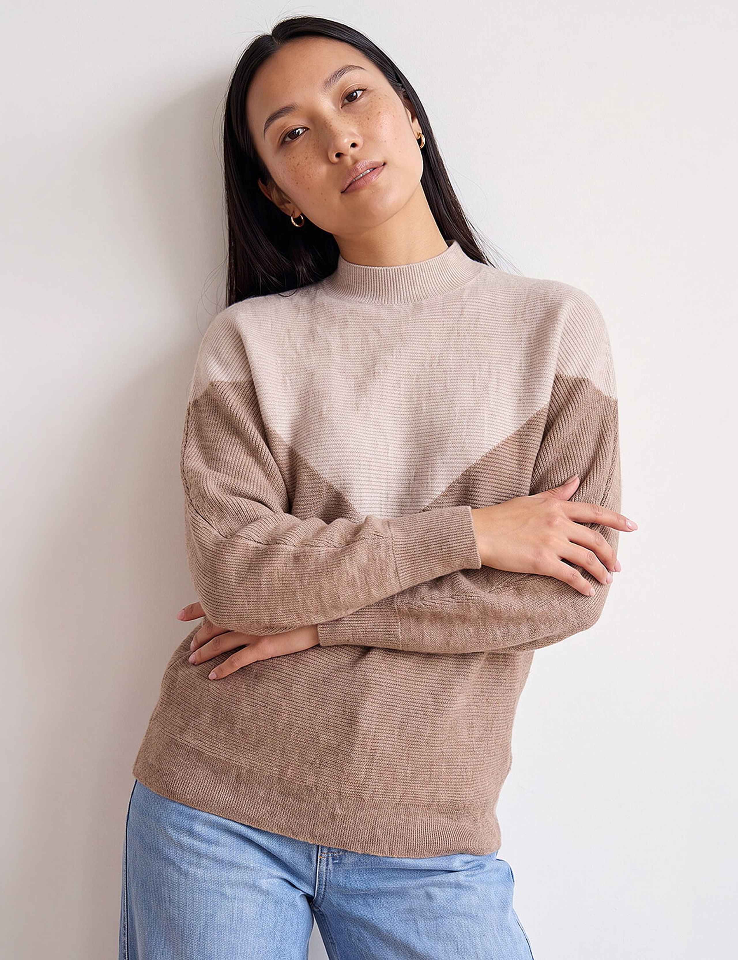 Colour Block Soft Knit Jumper 3 of 4