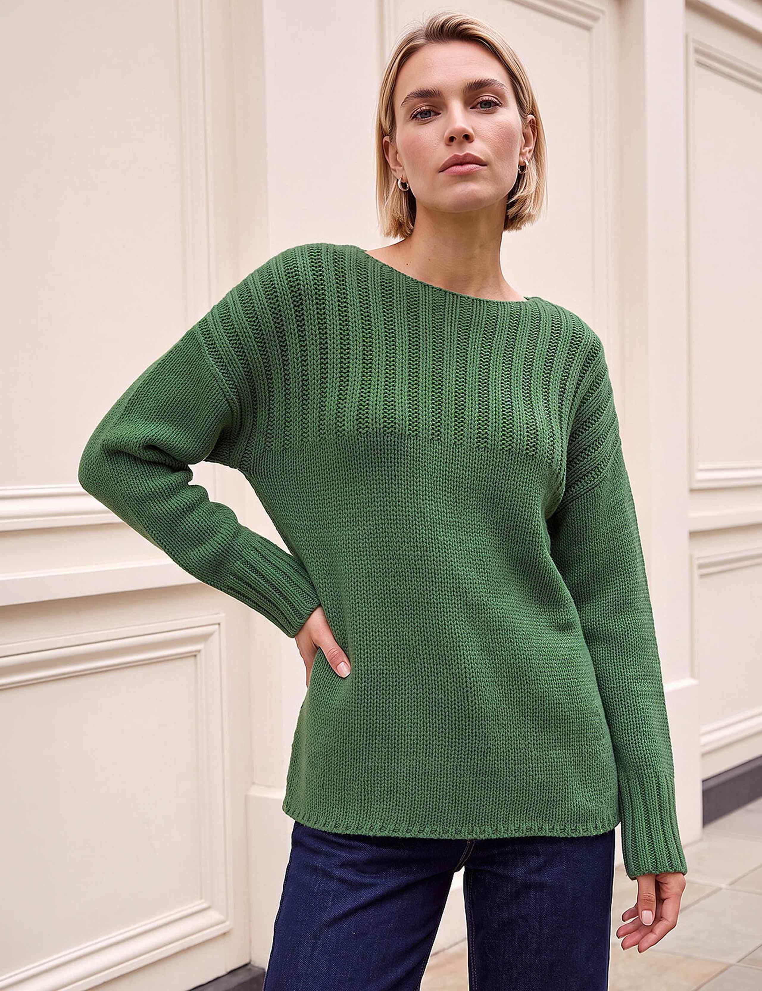 Yoke Stitch Detail Jumper 3 of 4