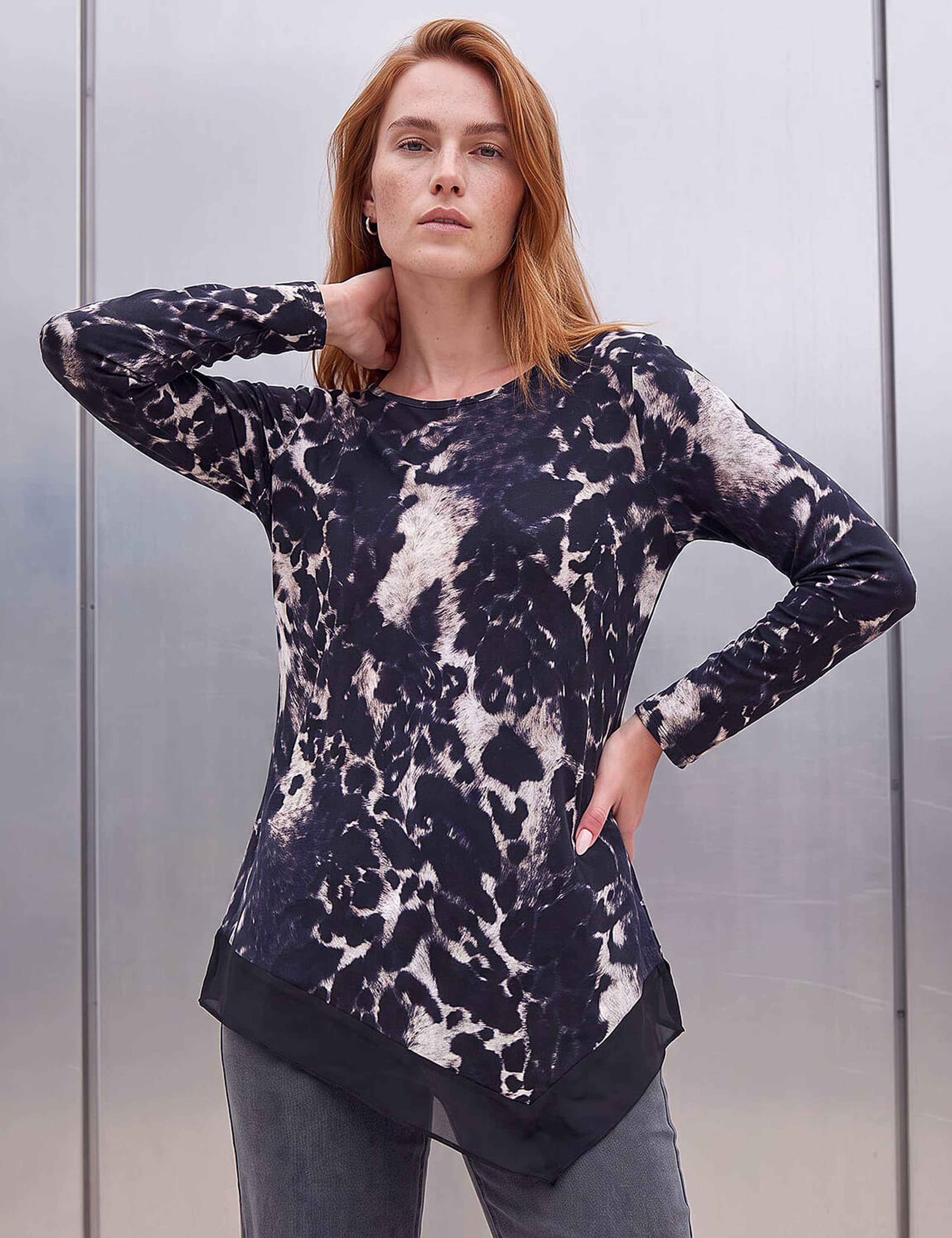Animal Print Top 3 of 4
