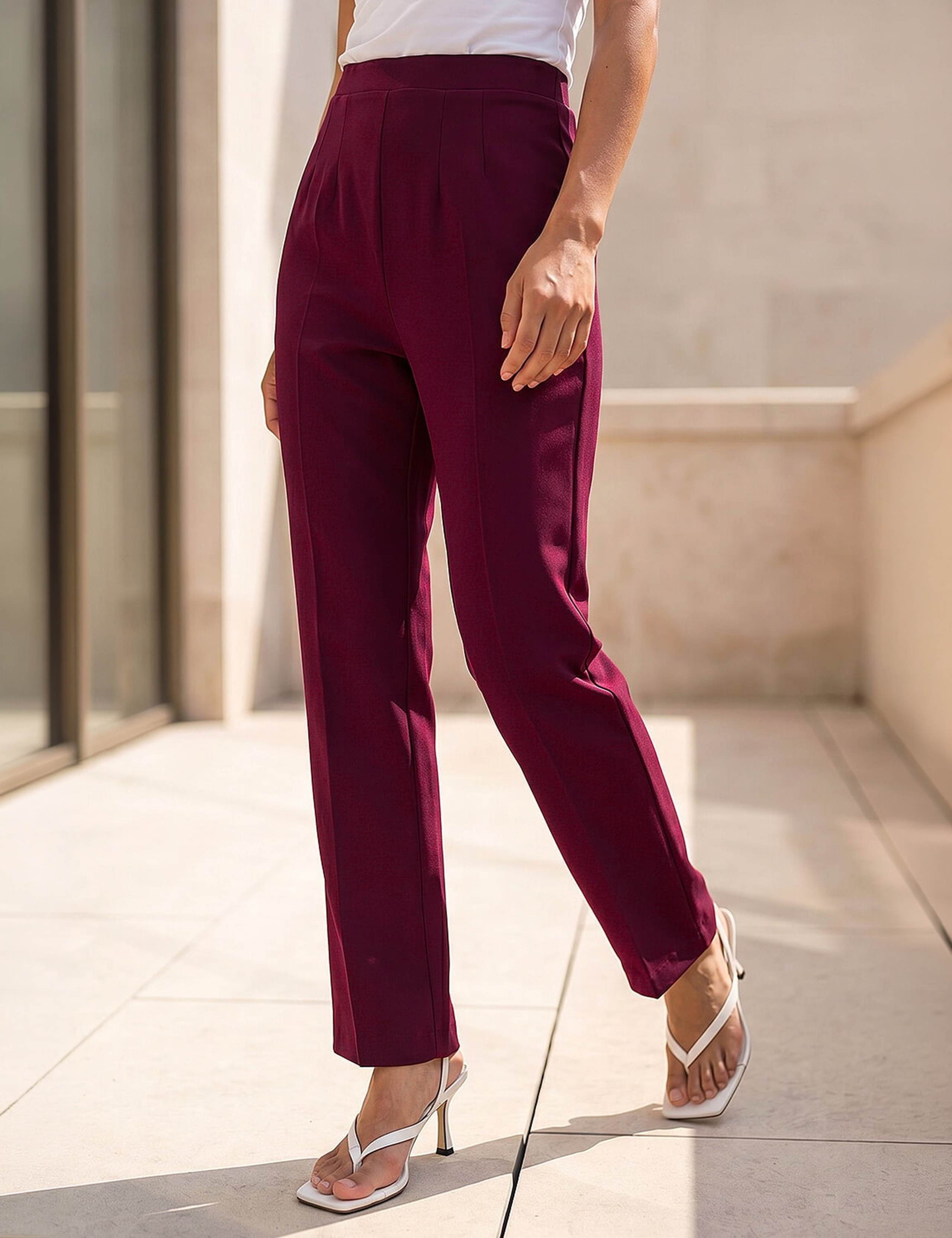 Petite Straight Leg Trousers 2 of 4