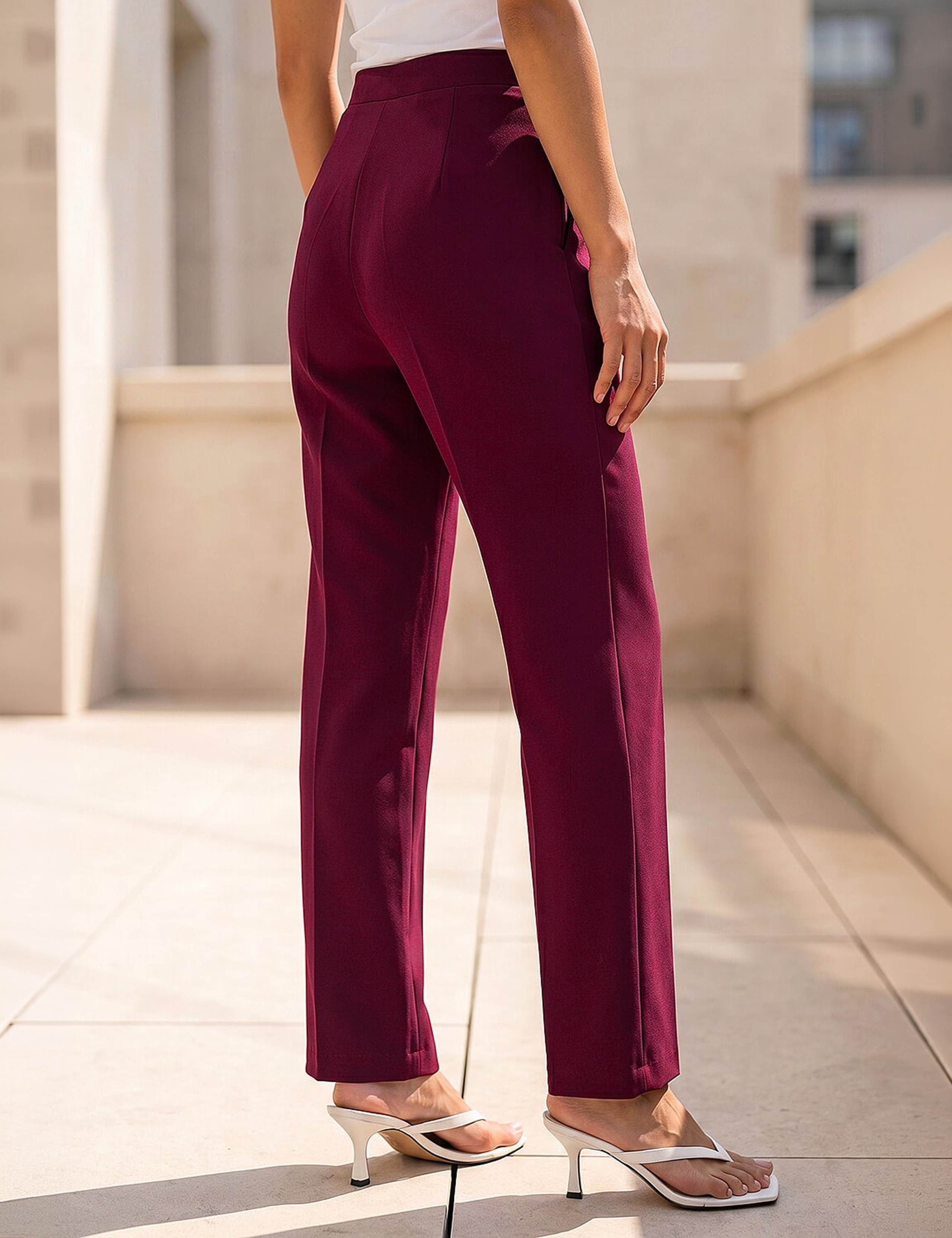 Petite Straight Leg Trousers 3 of 4