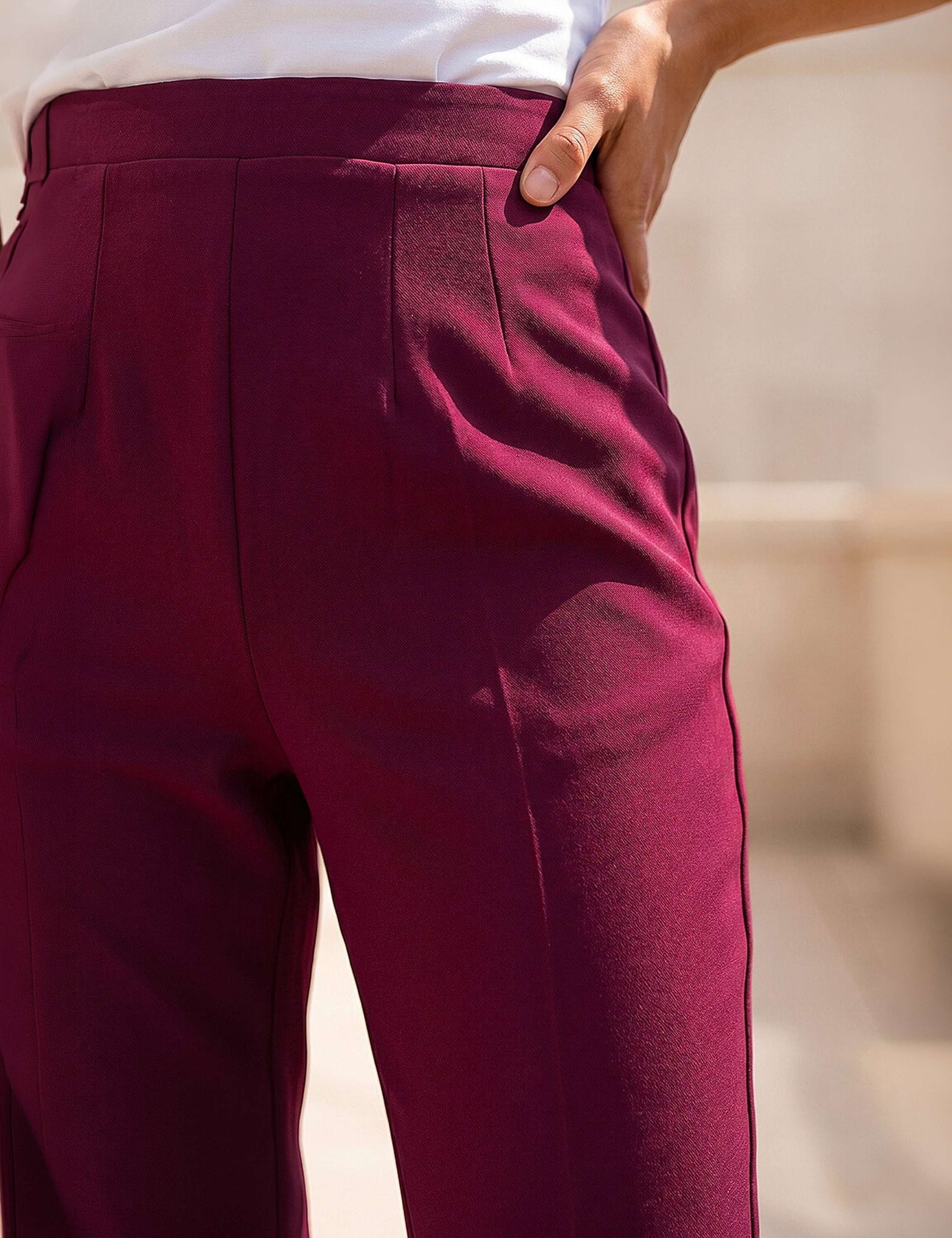 Petite Straight Leg Trousers 4 of 4