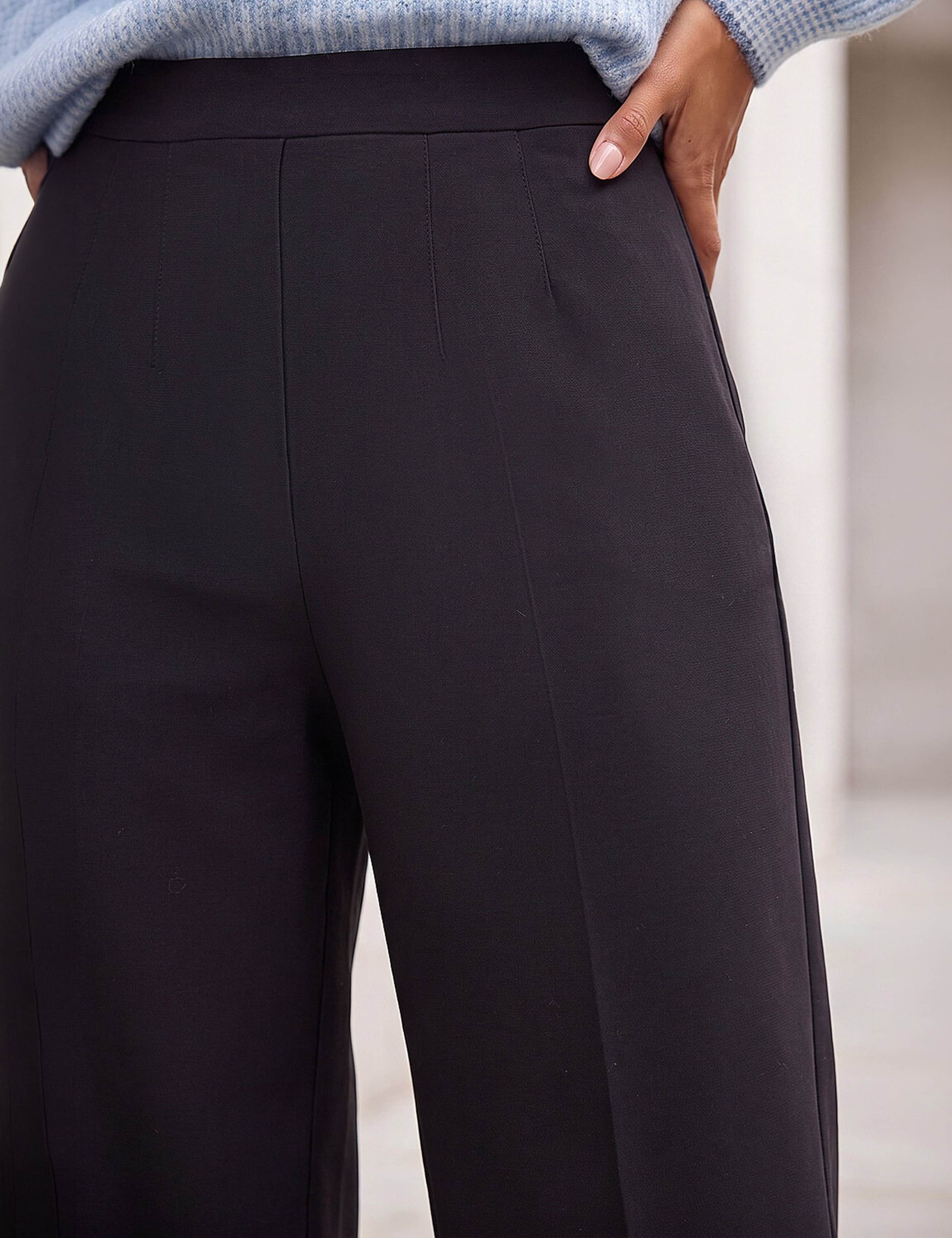 Ponte Wide Leg Trousers 4 of 4