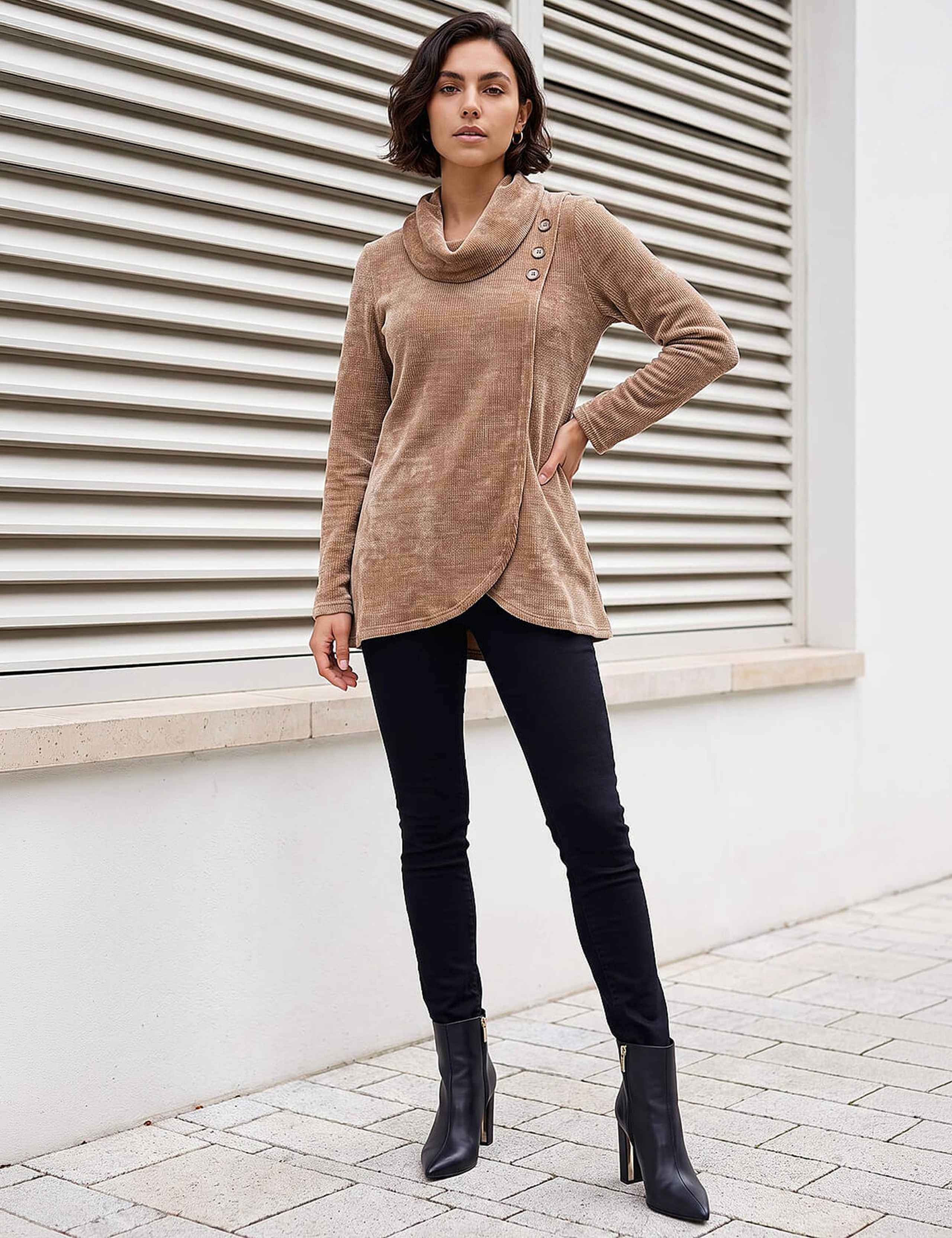 Cowl Neck Top 2 of 4