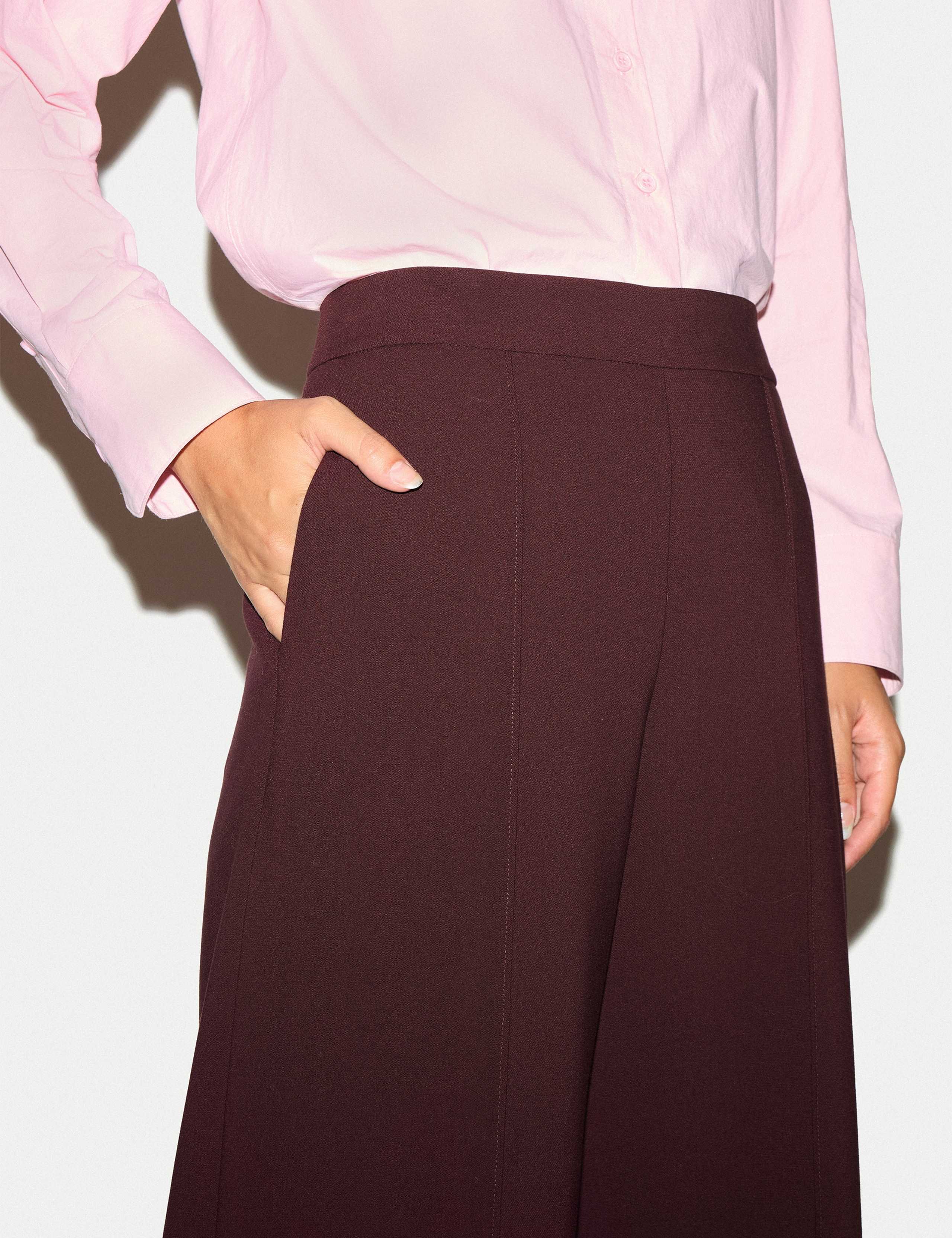 Crepe Wide Leg Trousers 4 of 6