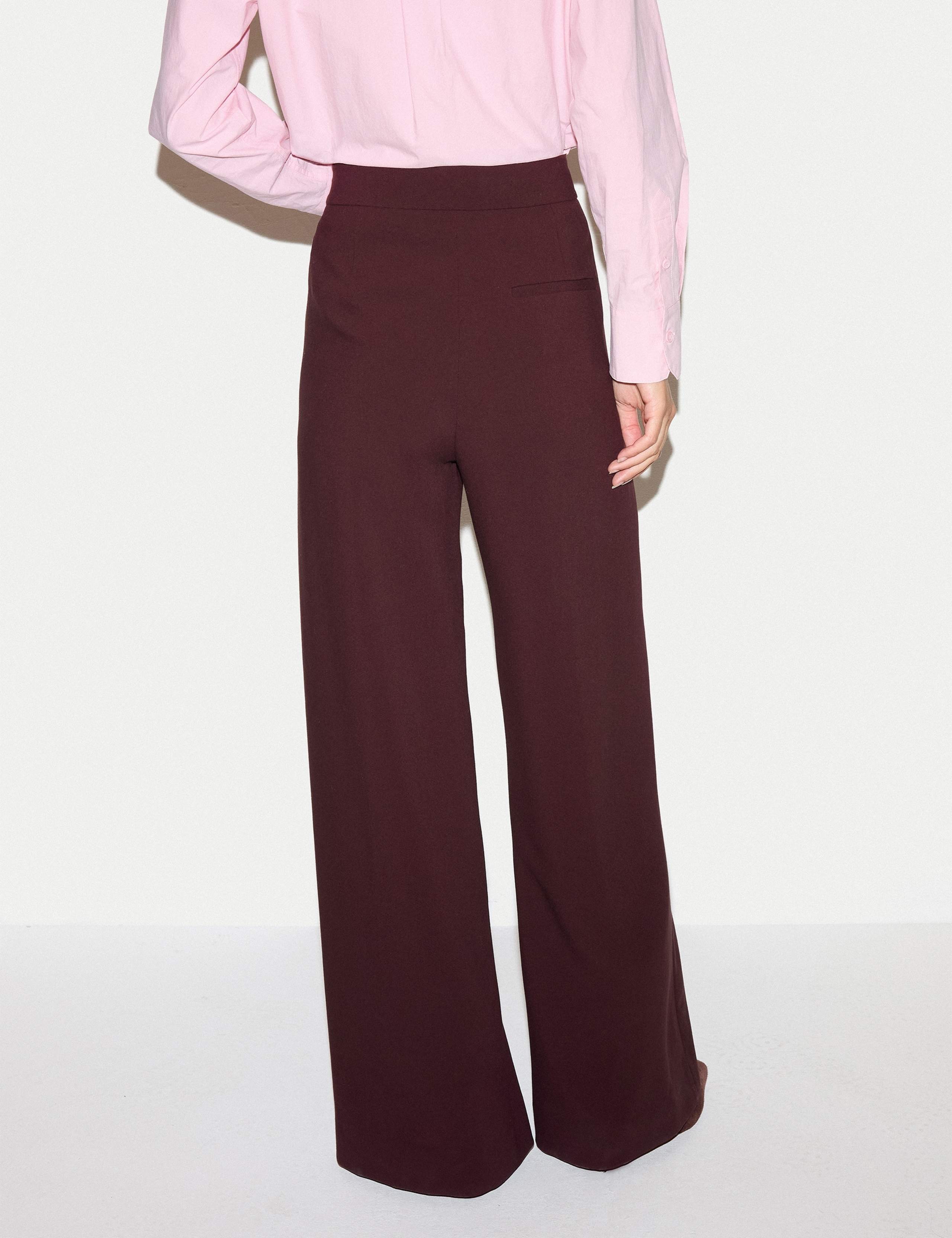 Crepe Wide Leg Trousers 6 of 6