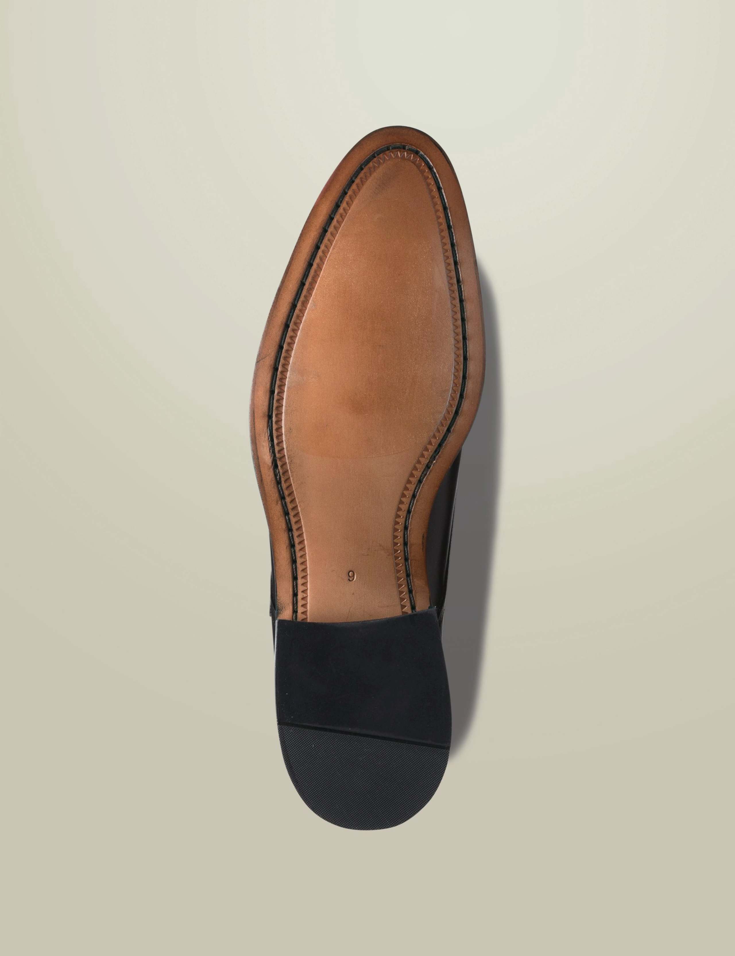 Leather Double Monk Strap Shoes 3 of 4