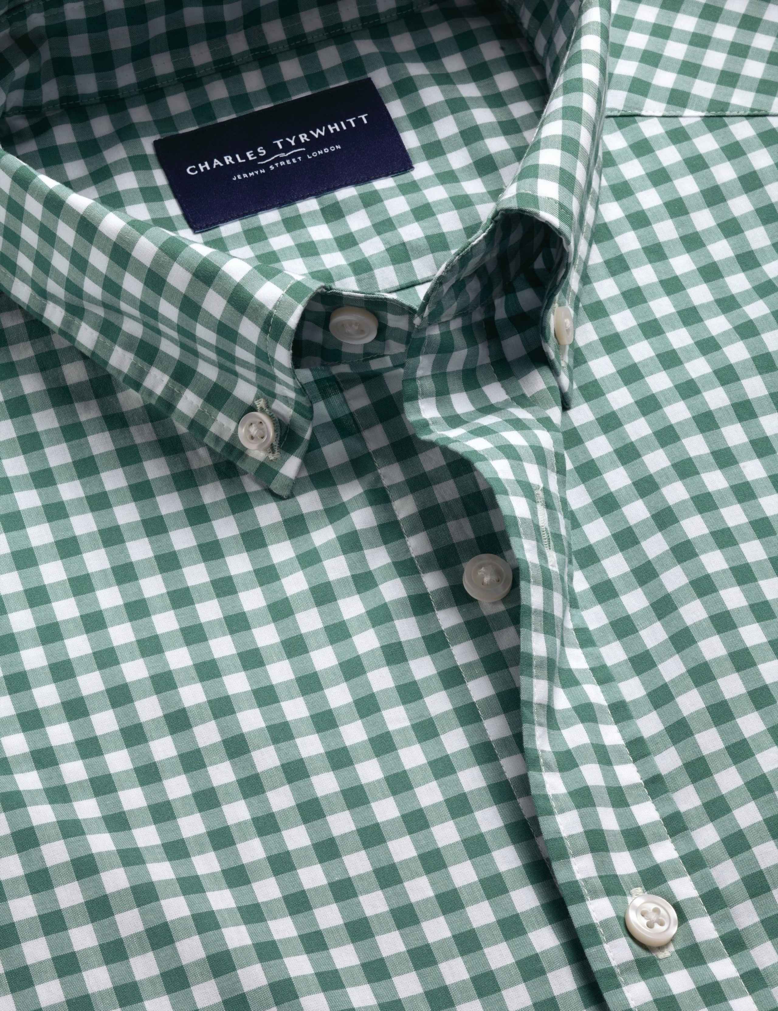 Slim Fit Pure Cotton Check Shirt 5 of 6
